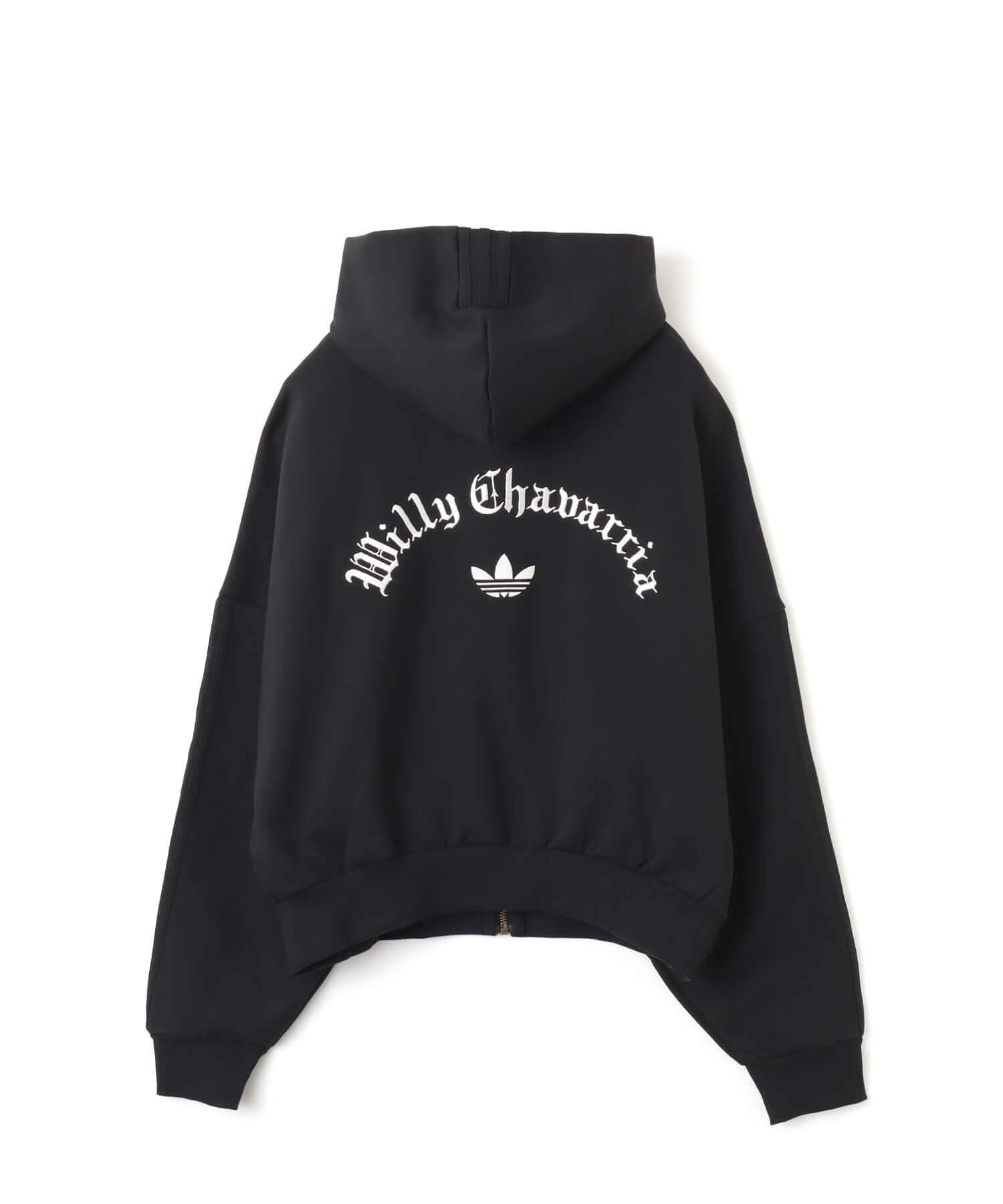 ちゃちゃ adidas CHAVARRIA SIGNATURE ZIP HOODIE ブラック（アディダス