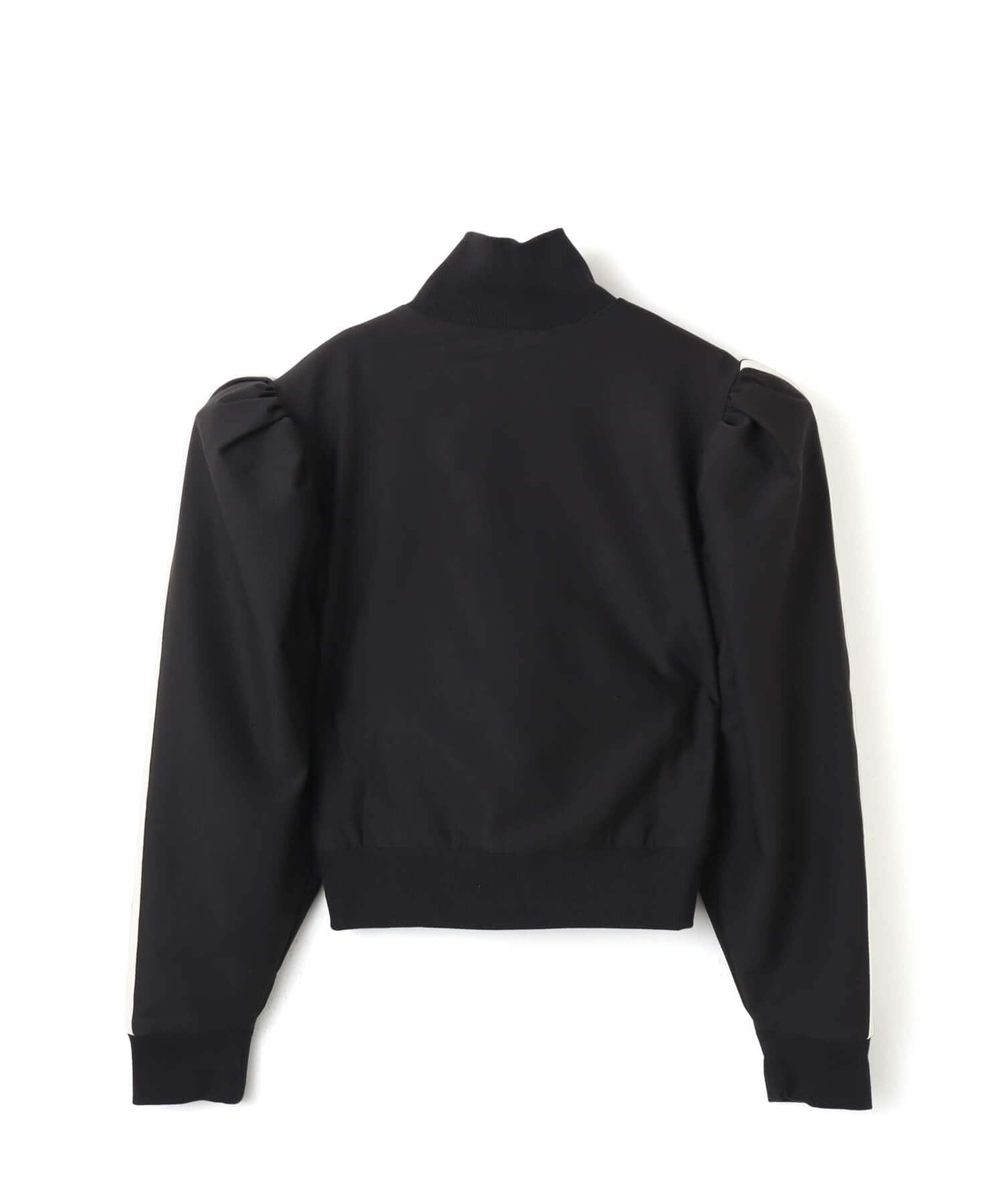 adidas CHAVARRIA BLOUSE TRACKTOP ブラックの画像