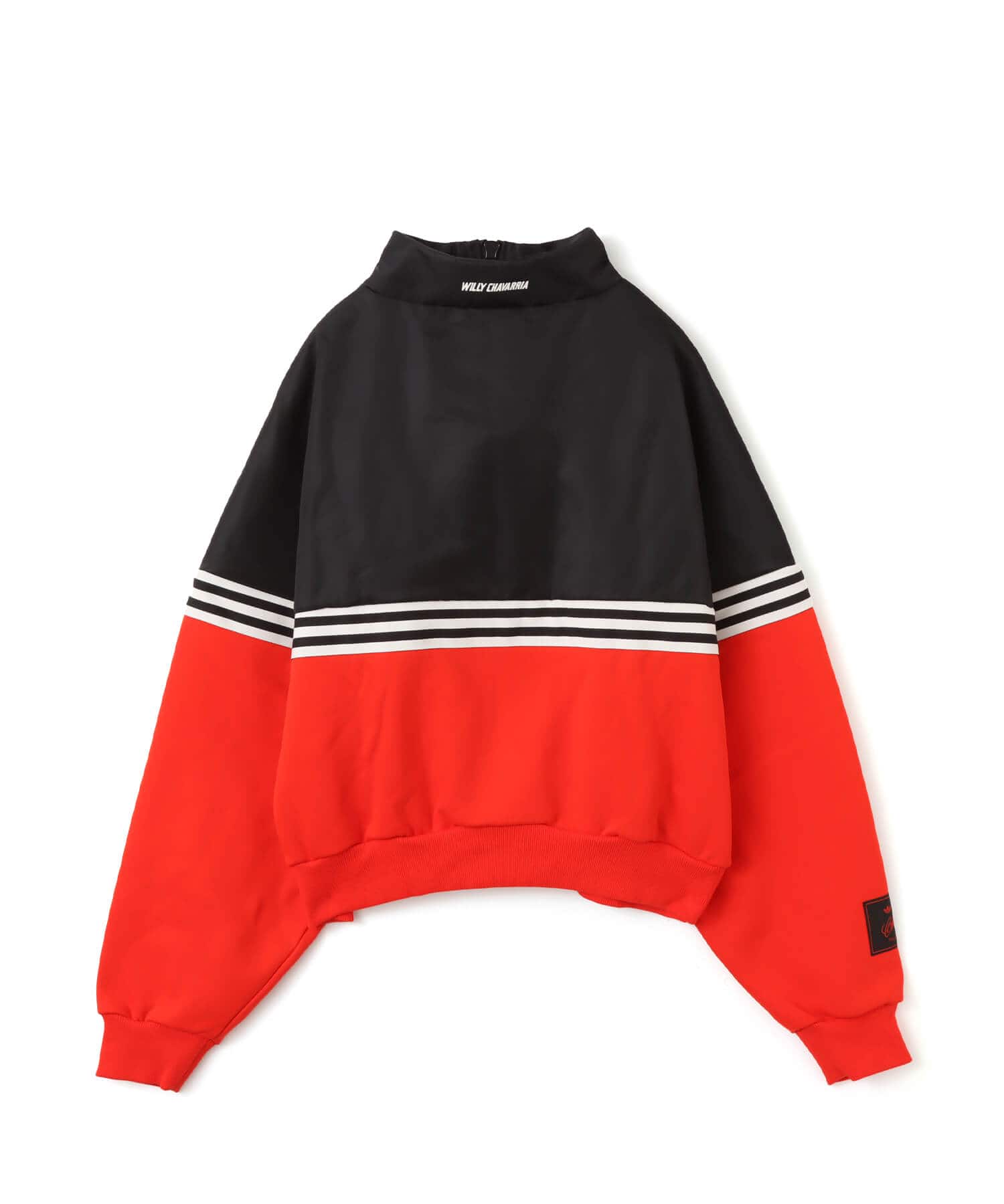 adidas CHAVARRIA GOMEZ SWEATSHIRT TOP ブラック/レッド（アディダス