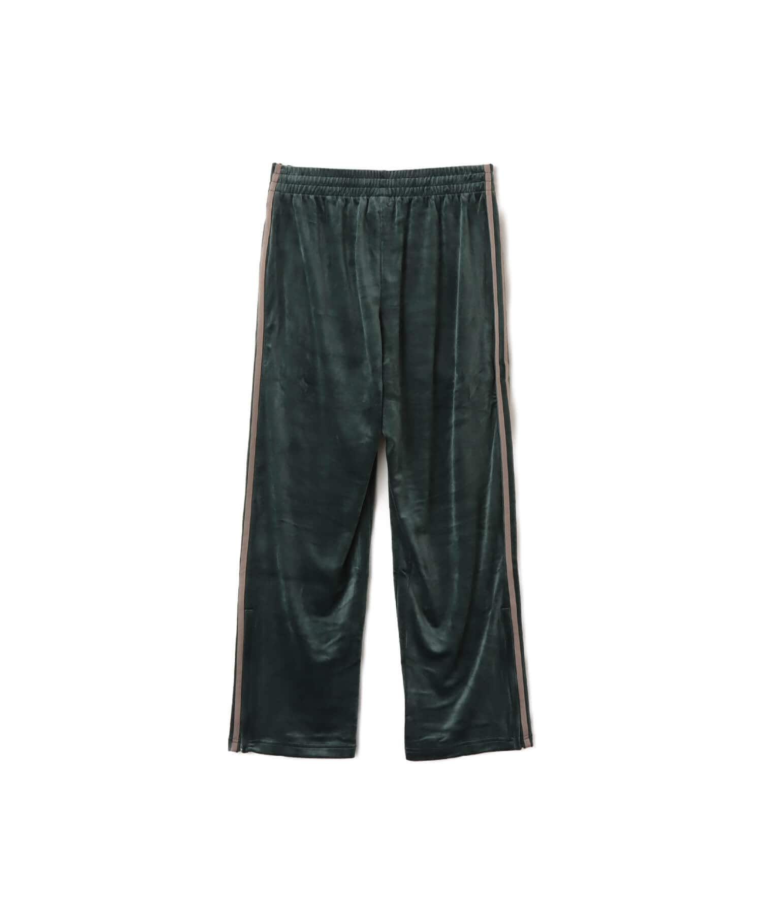 adidas FIREBIRD VELOUR TRACK PANTS シャドーグリーンの画像