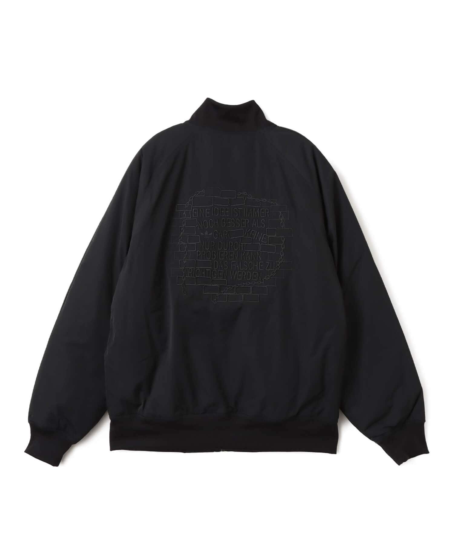 adidas STANDARD10 JKT ブラック/ブラックの画像