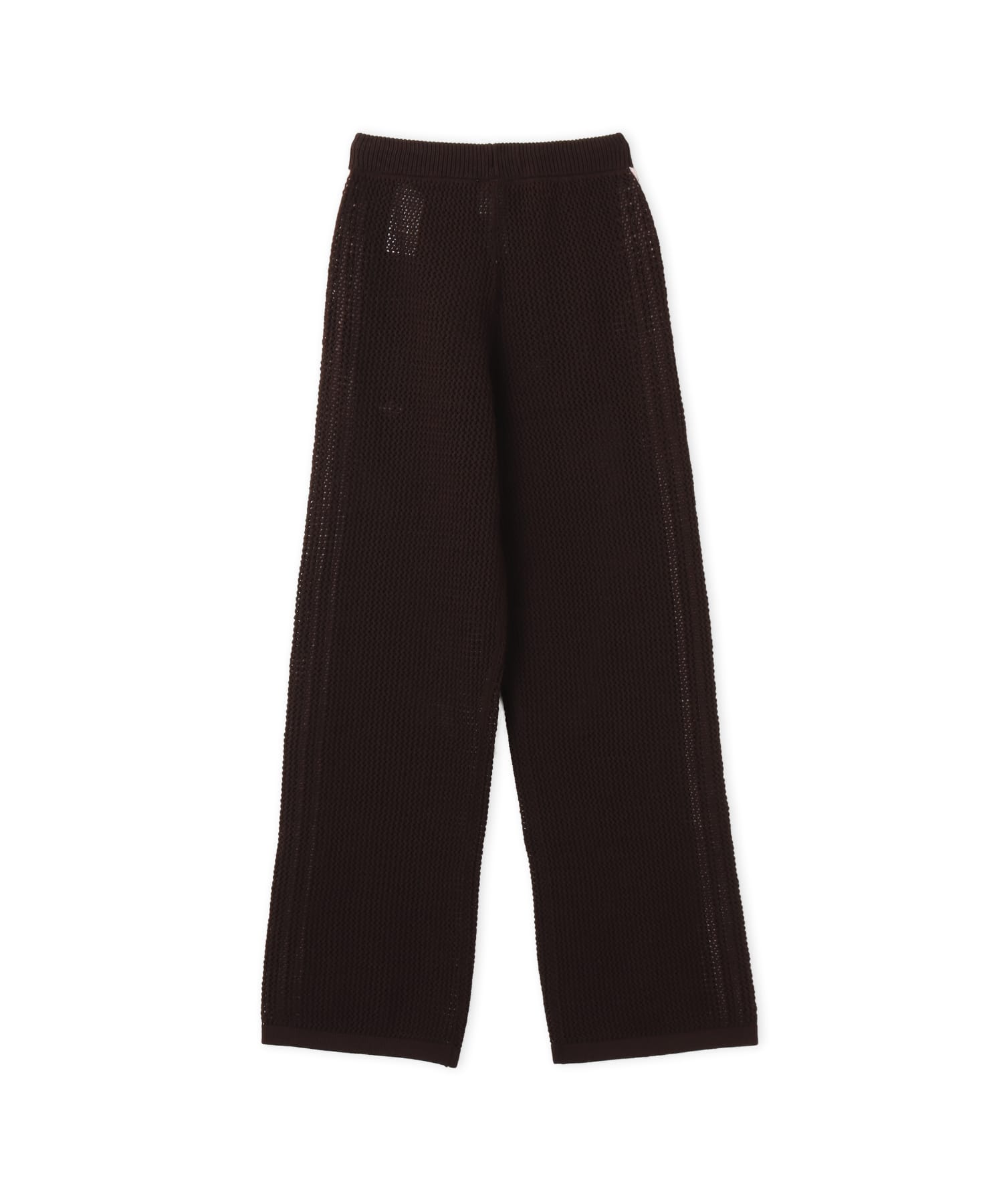 adidas KNITTED CROCHET FIREBIRD TRACKPANTS オーロラコーヒーの画像