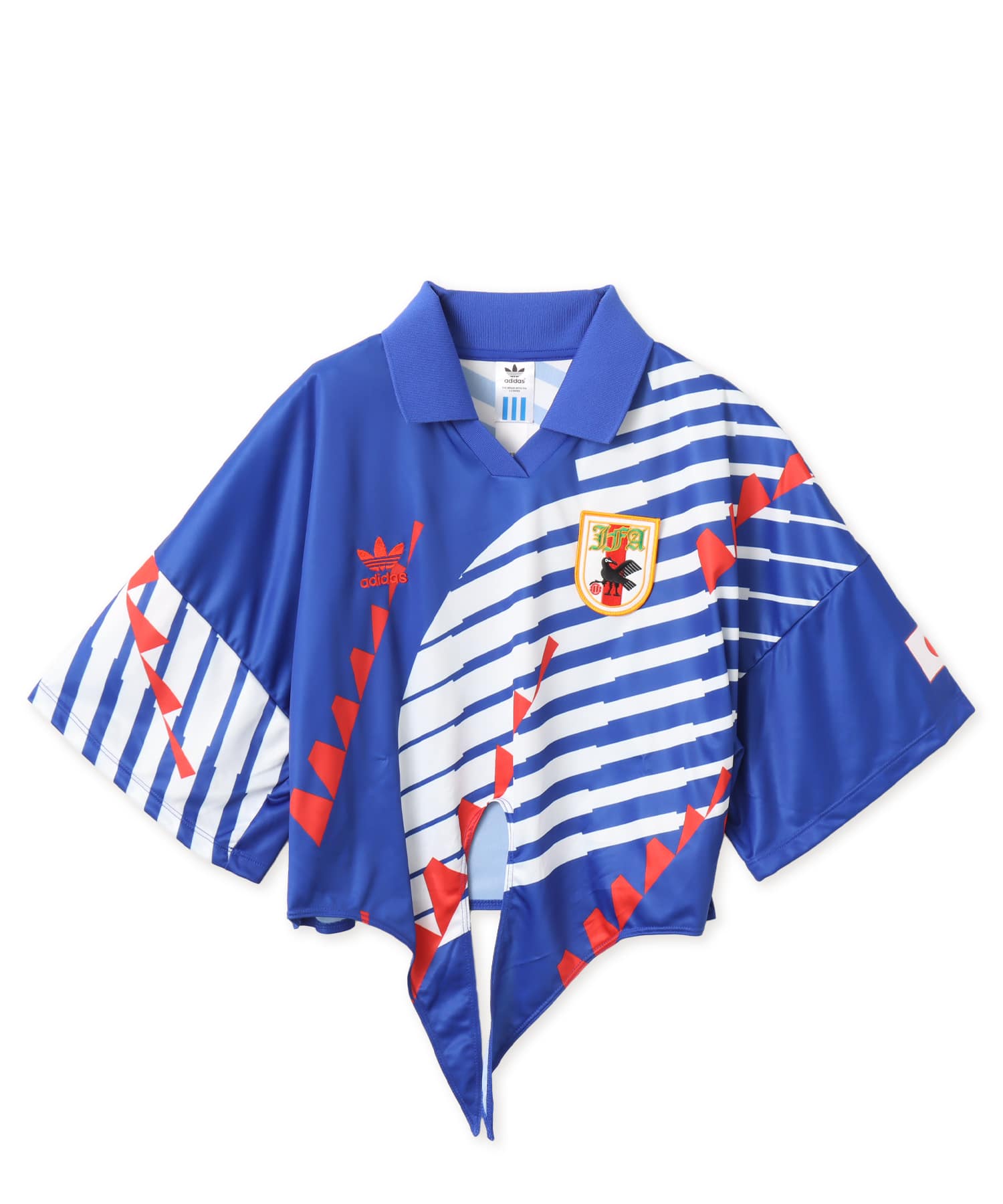 adidas JAPAN RECONSTRUCTED BRINGBACK JERSEY ホワイト/パワーブルーの画像
