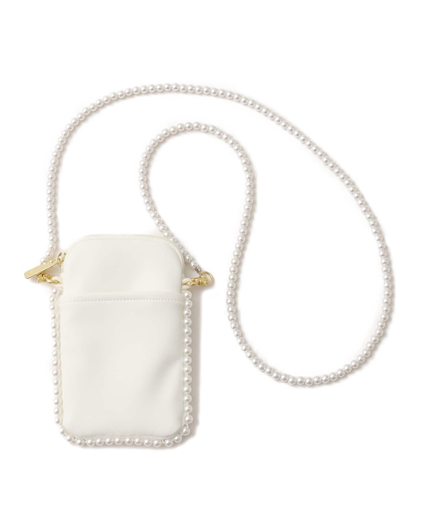 adidas FESTIVAL BAG WITH BEADS オフホワイトの画像