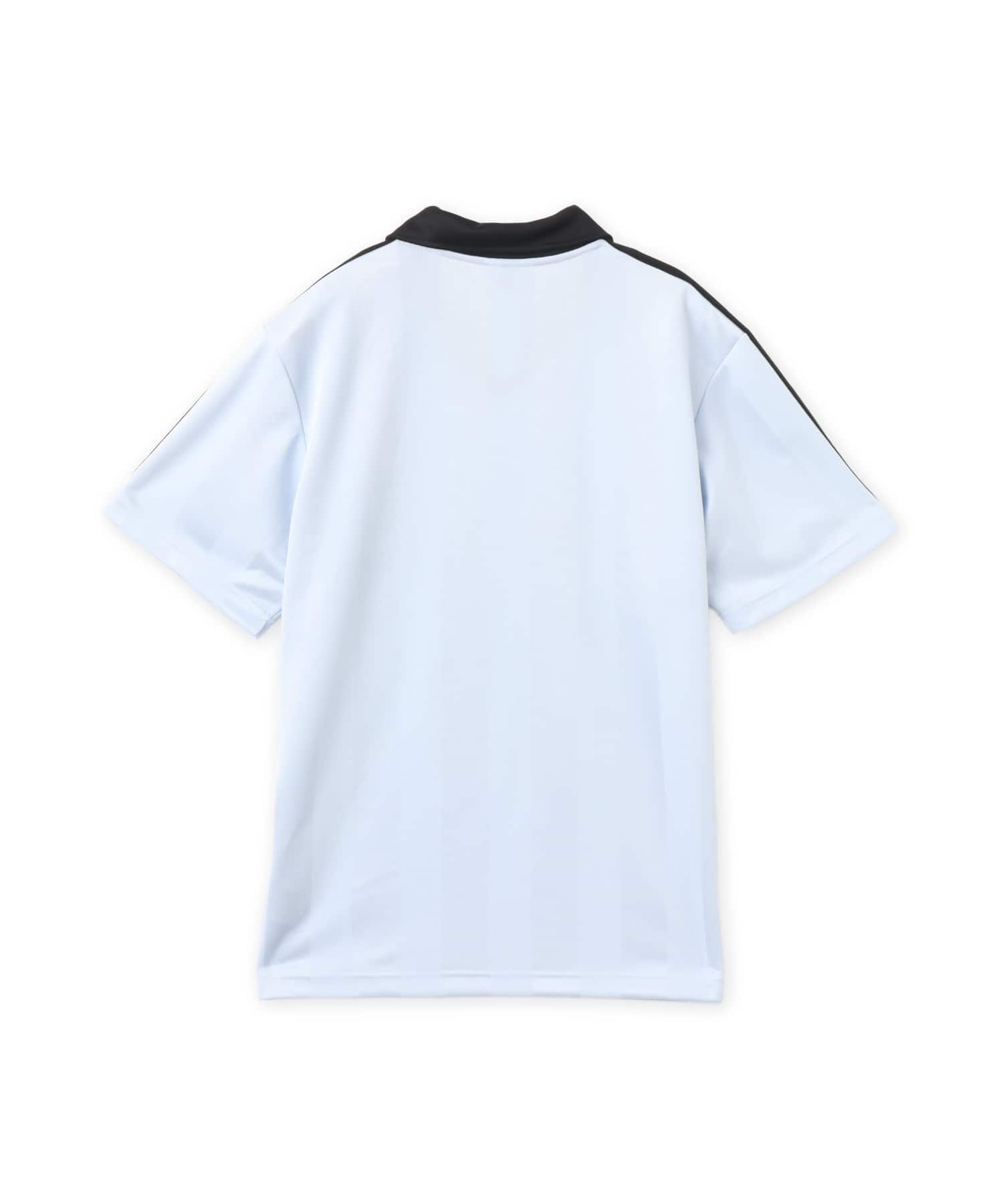adidas ARCHIVE COLLAR ENGINEERED JERSEY クリスタルスカイの画像