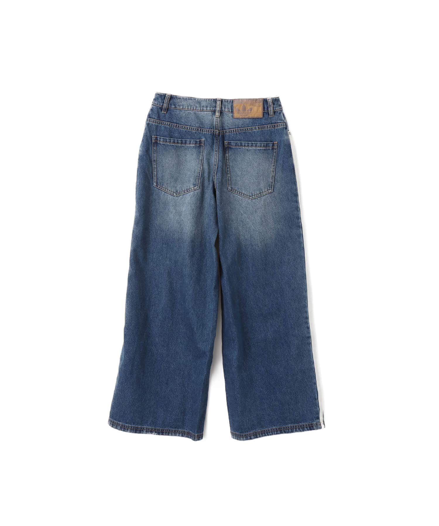 adidas DENIM PANTS ミディアムブルーデニムの画像