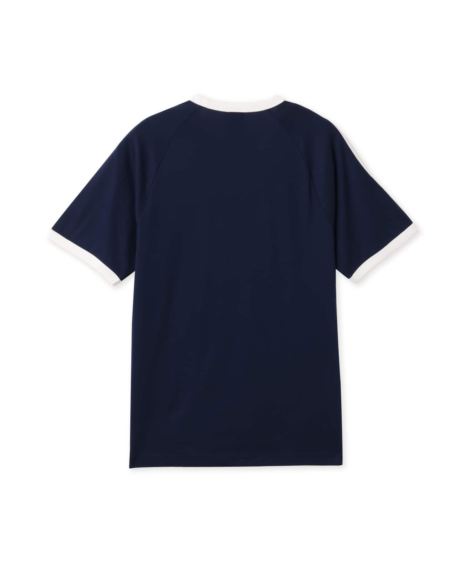 adidas 3-STRIPES TEE ナイトインディゴの画像