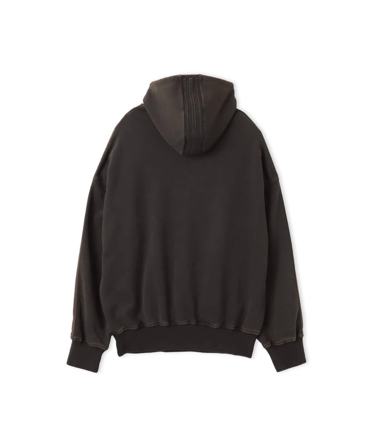 adidas BY AVAVAV SHOULDERLESS HOODIE カーボンの画像