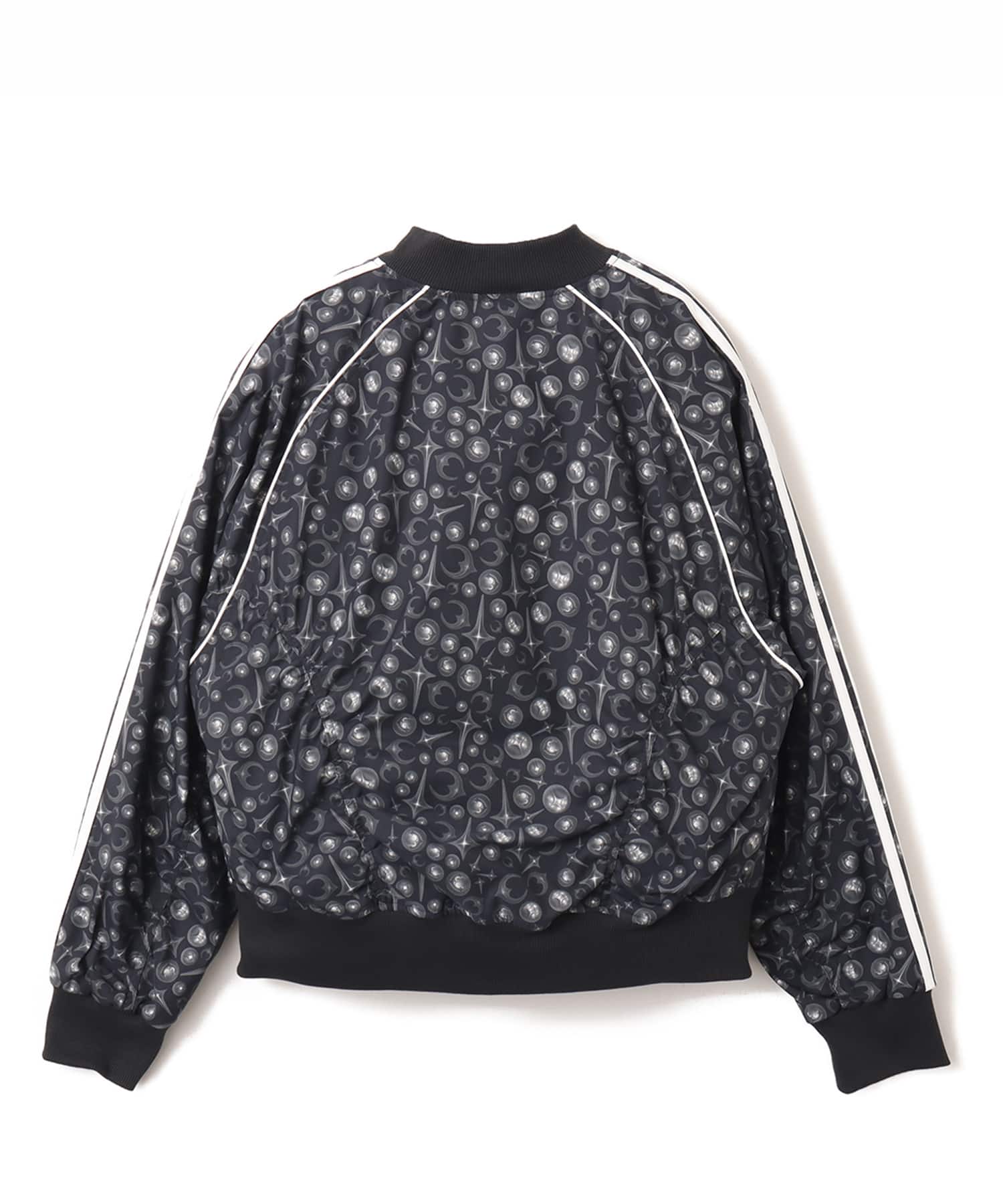 adidas THUG CLUB SUPERSTAR JACKET ブラック/ホワイトの画像