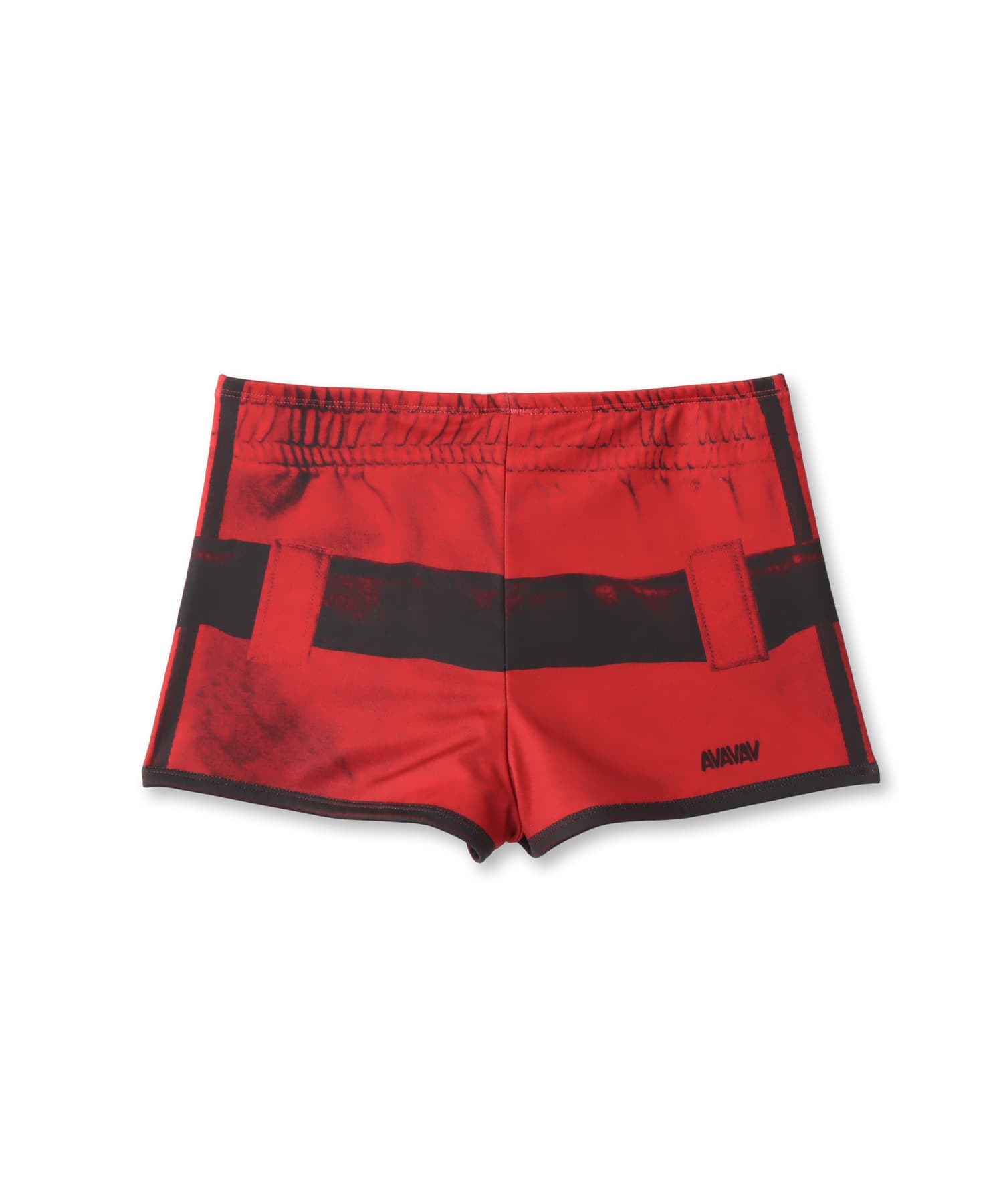adidas BY AVAVAV PRINTED SHORTS ベタースカーレット/グレーフォーの画像