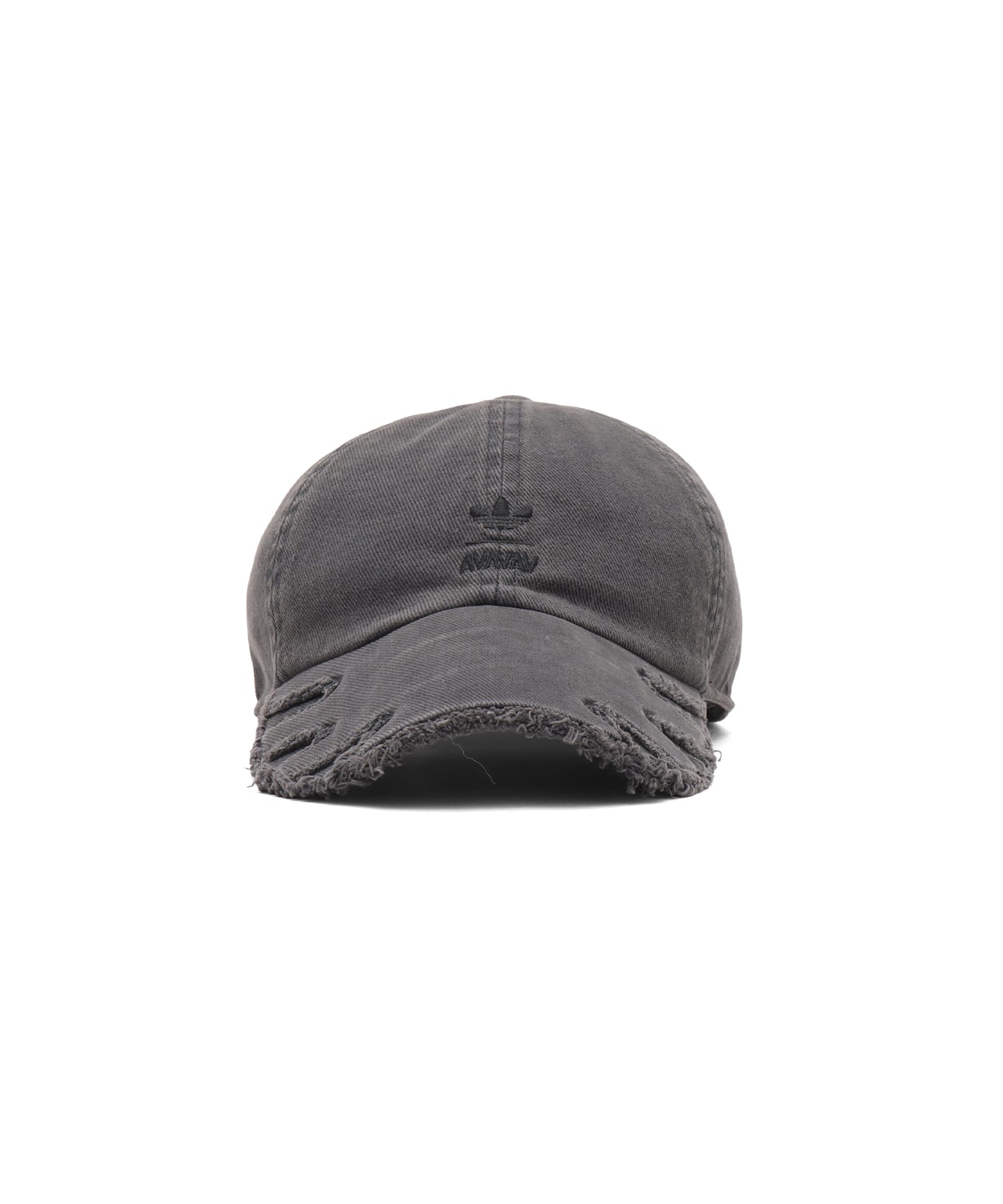 adidas BY AVAVAV SLASHED DOUBLE BRIM CAP ブラックの画像