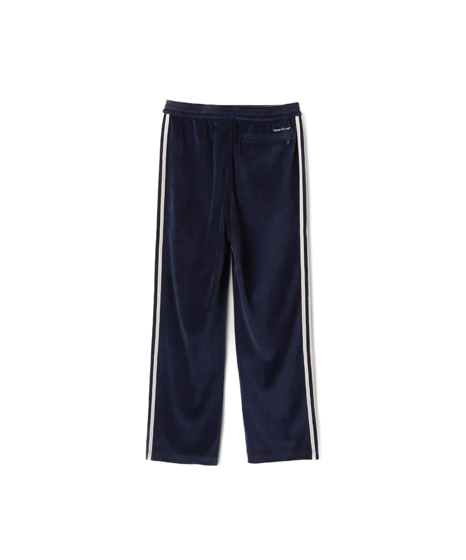 adidas WALES BONNER VELOUR TRACK PANT カレッジネイビーの画像