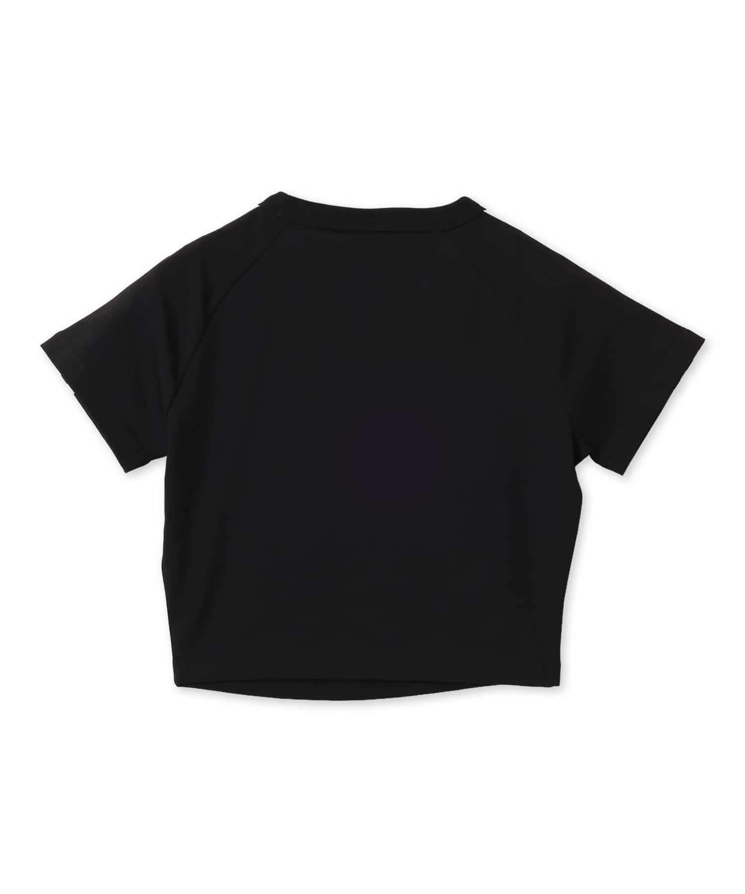 adidas SST BABY TEE ブラック/ブラック/ホワイトの画像