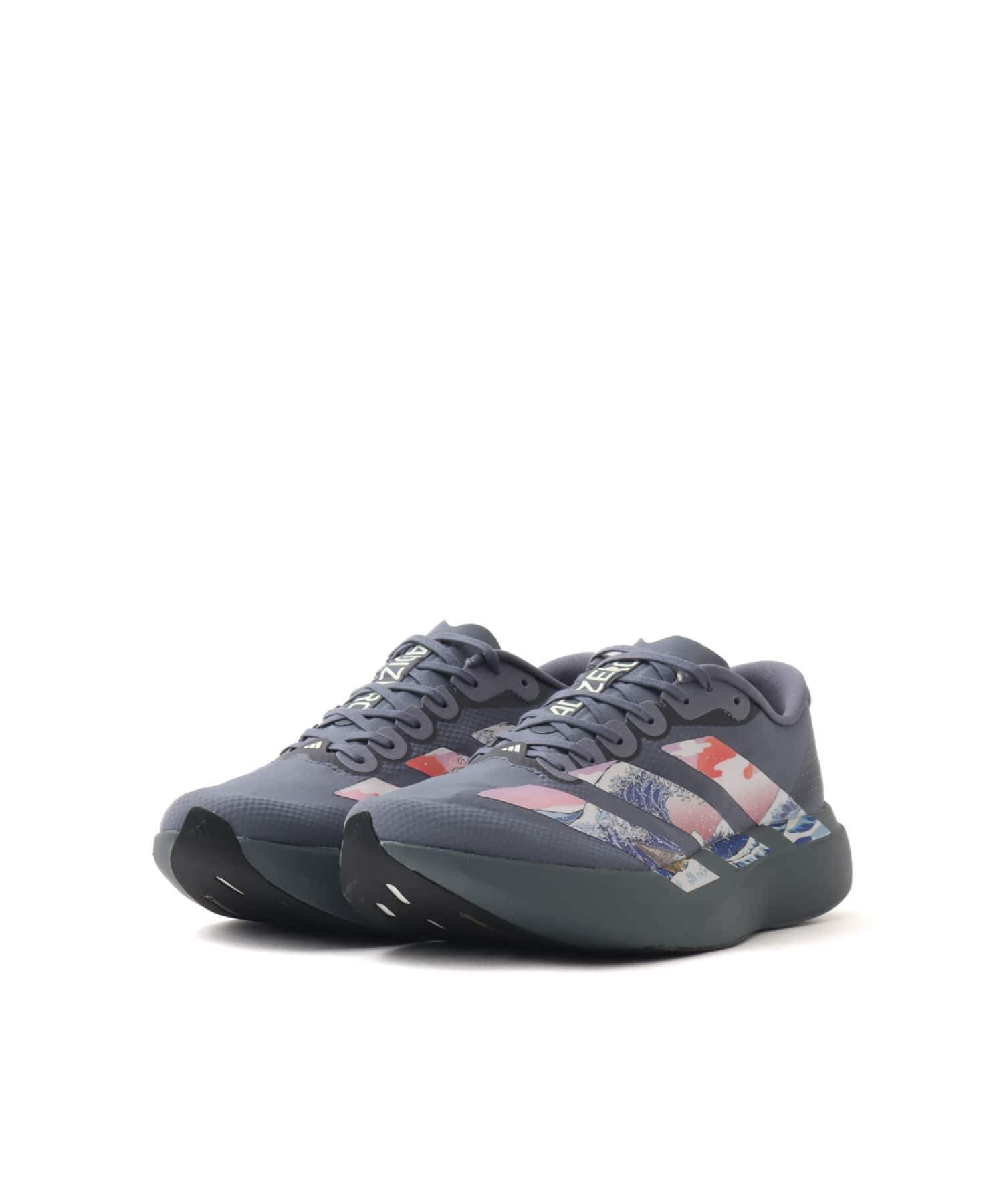 adidas Adizero EVO SL WOVEN M ONIX/OFF WHITE/IRON MET.の画像