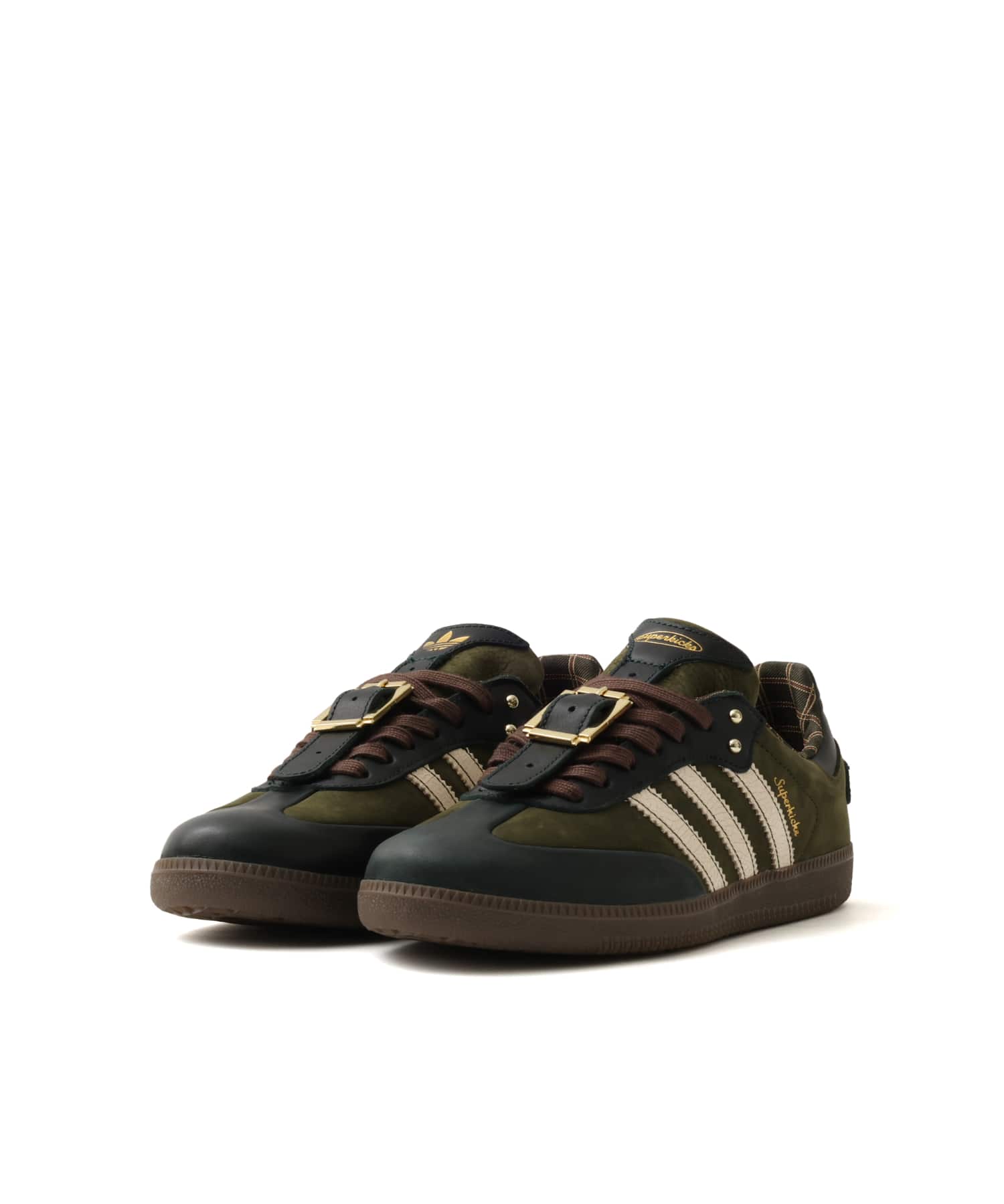 adidas SUPERKICKS SAMBA NGTCAR/WONWHI/PREBRNの画像