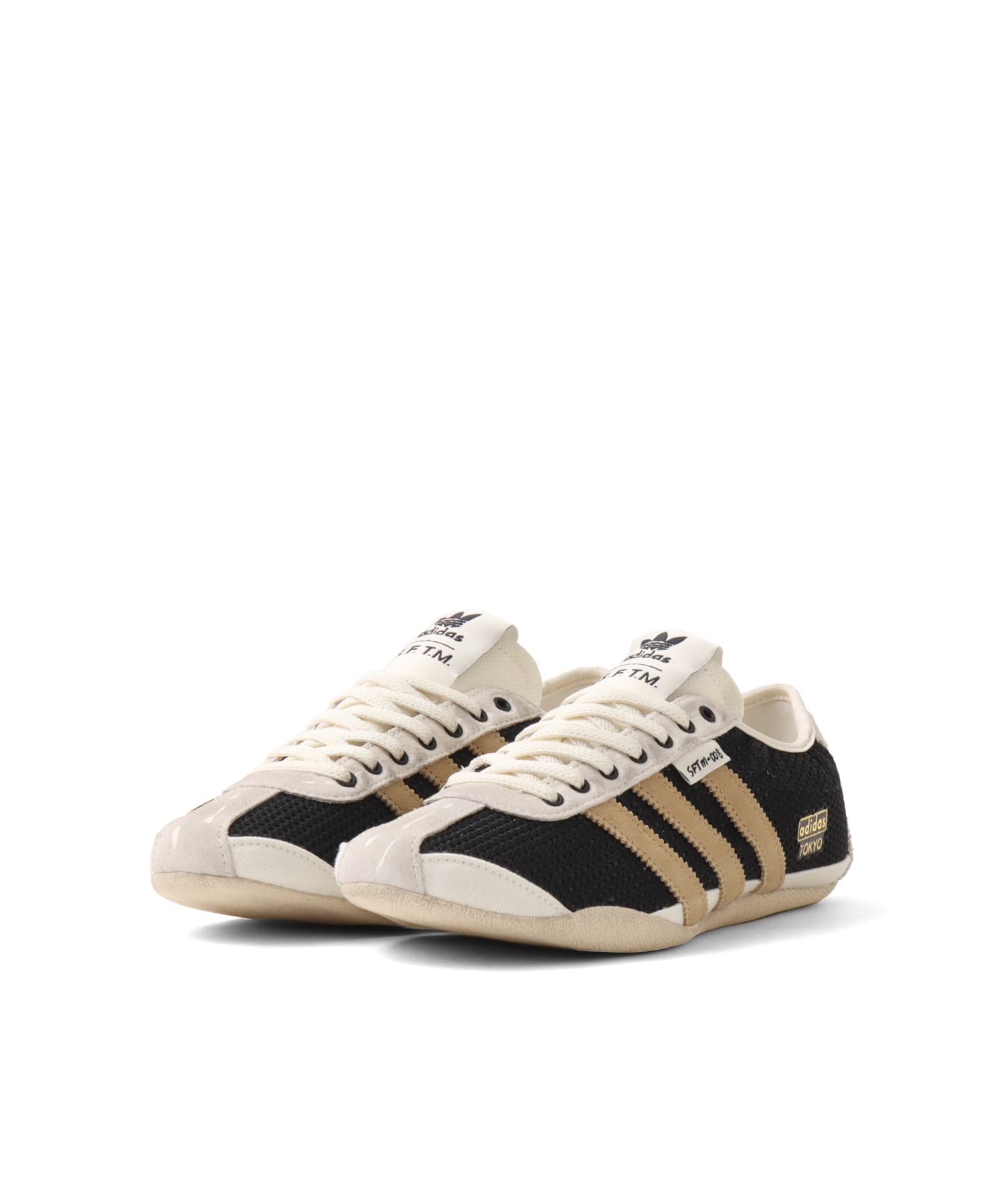 adidas TOKYO W SFTM CBLACK/BEITON/GOLDMTの画像