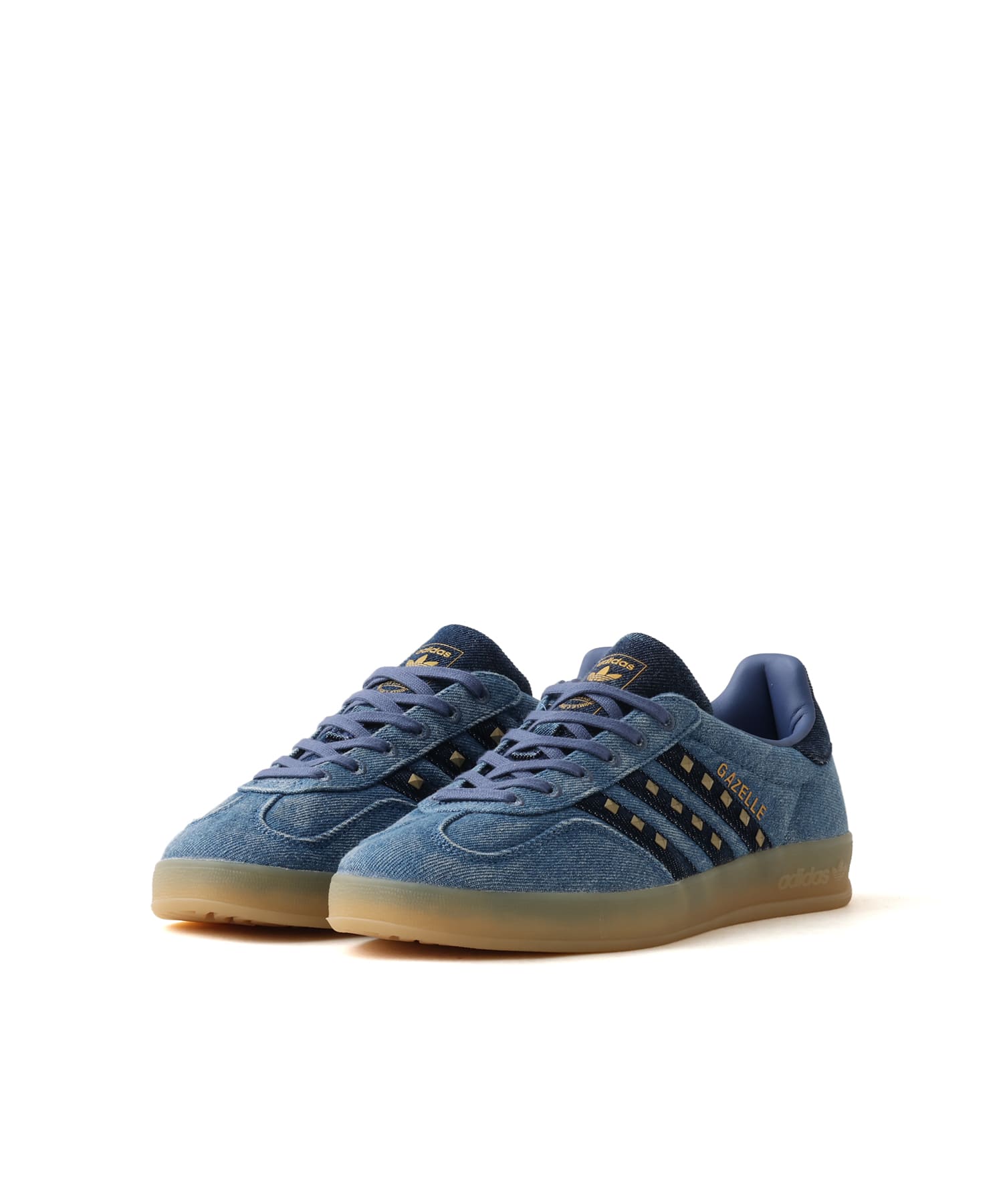 adidas GAZELLE INDOOR W SUPCOL/SUPCOL/CREBLUの画像