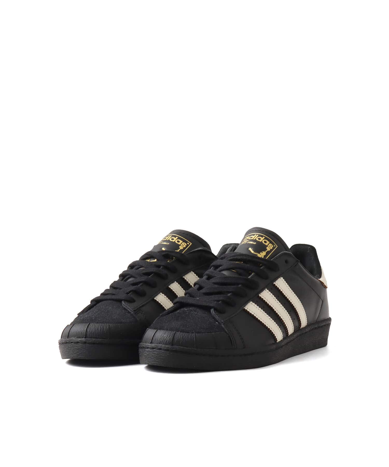 adidas JABBAR HALF SHELL OG CBLACK/OWHITE/GOLDMTの画像