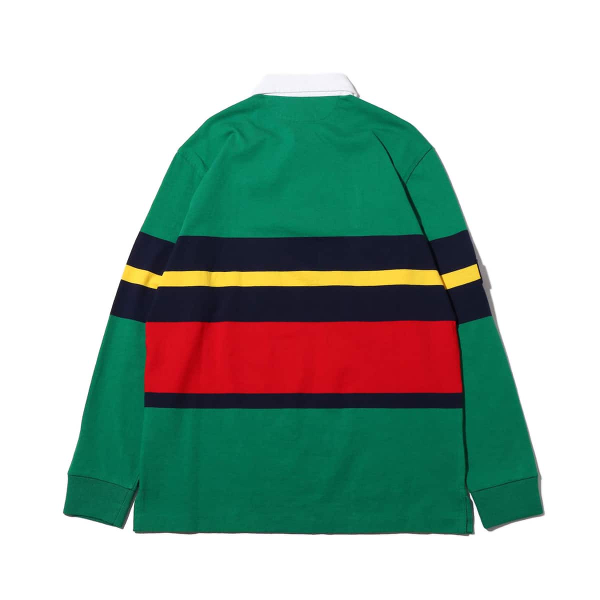 POLO RALPH LAUREN LSYDRUGBY M2-LONG SLEEVE-KNIT GREEN MULTI 18HO-Iの画像