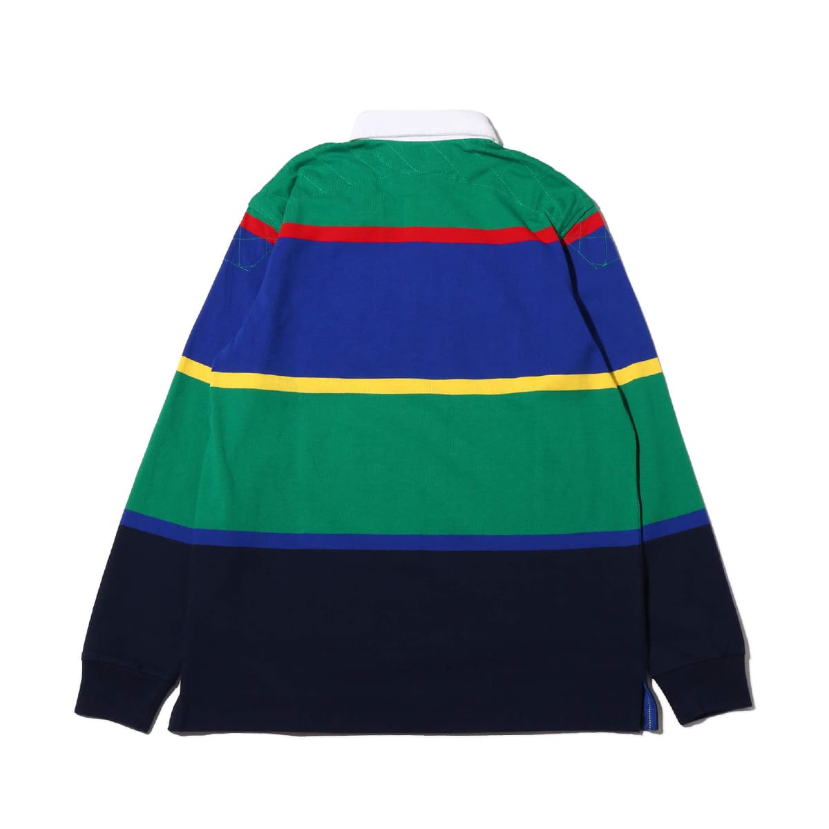 POLO RALPH LAUREN LSYDRUGBY M4-LONG SLEEVE-KNIT GREEN MULTI 18HO-Iの画像