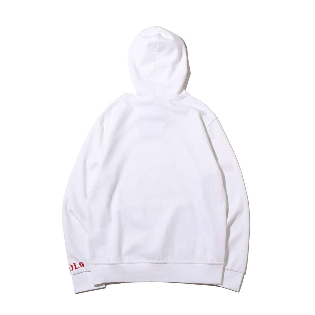 POLO RALPH LAUREN LSPOHOODM2-LONG SLEEVE-KNIT WHITE PRINT 18HO-Iの画像