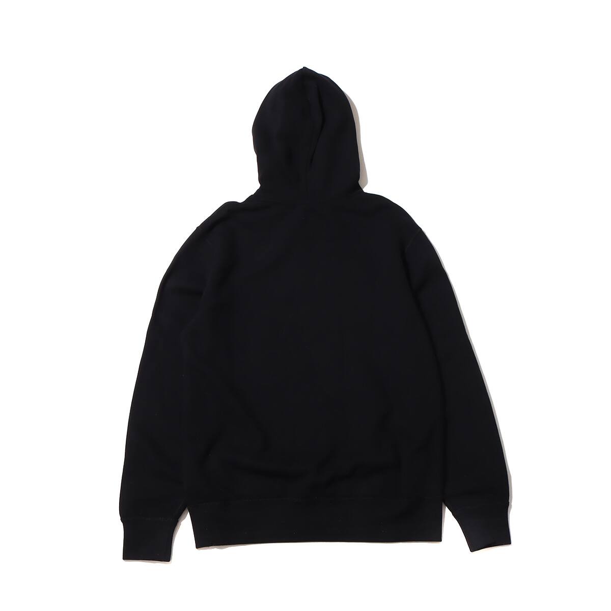 POLO RALPH LAUREN POLO PULL OVER HOODIE SWEAT POLO BLACK 22FW-Iの画像