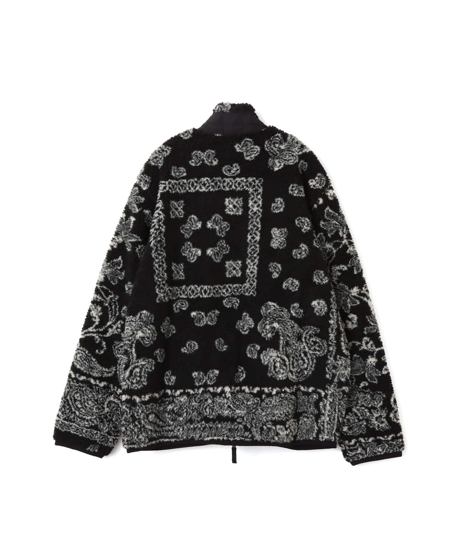 POLO RALPH LAUREN JAQUARD HI-PILE JACKET YUKON PATCHWORK BANDANAの画像