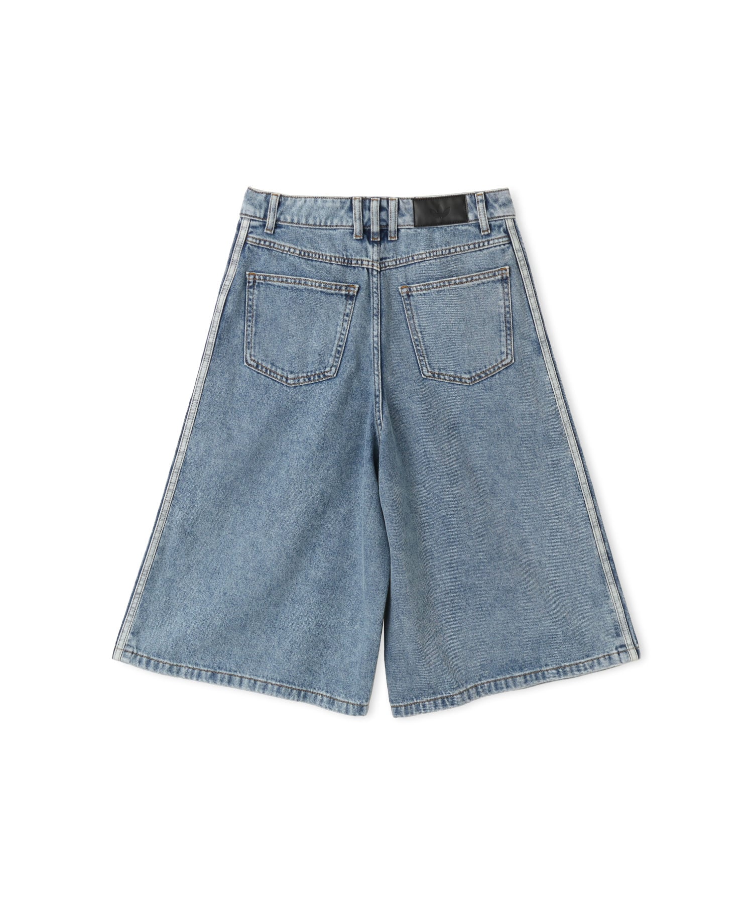 adidas FIREBIRD JORTS DENIM ウォーンブルーデニムの画像