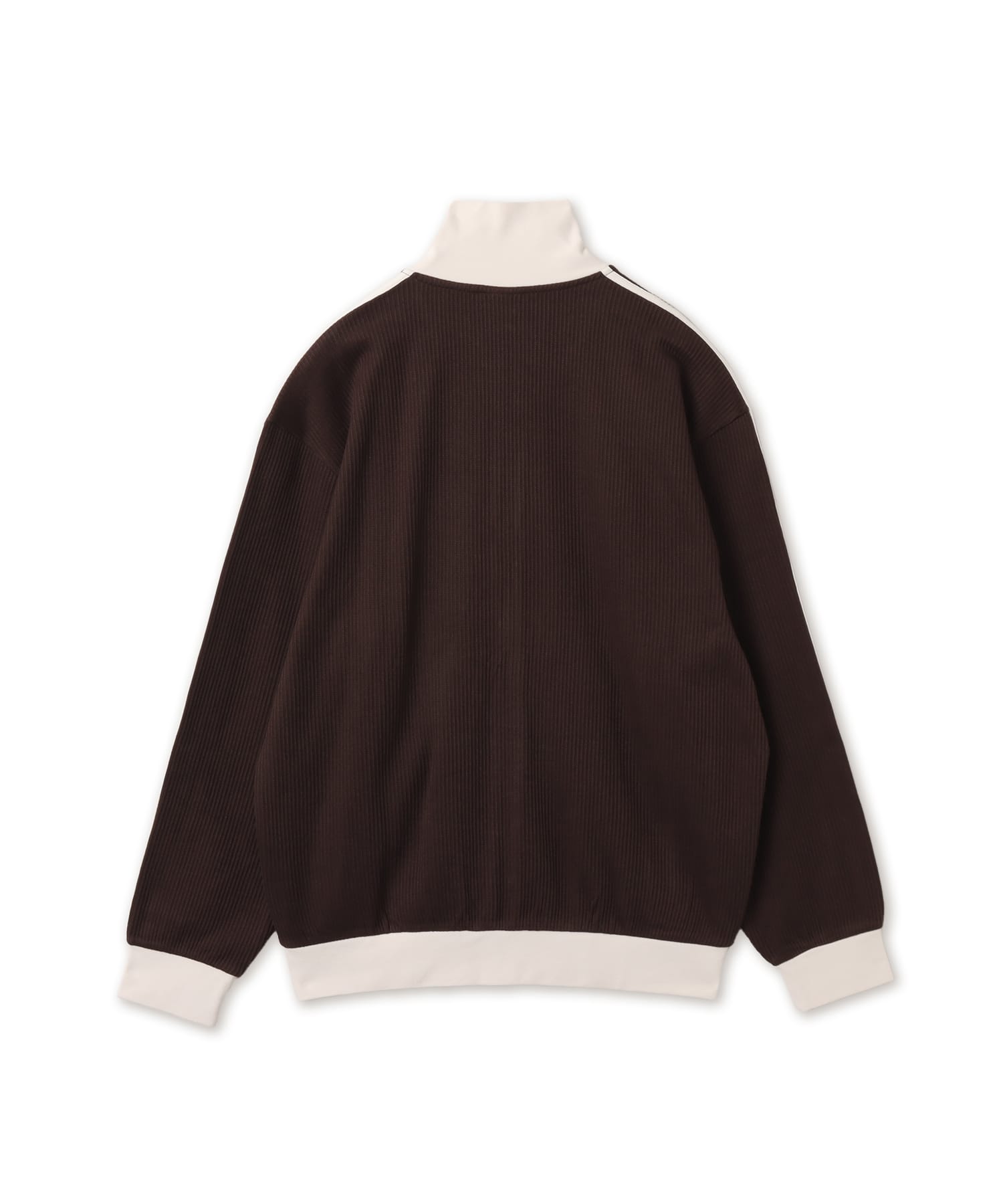 adidas WAFFLE CLASSIC TRACK TOP ダークブラウンの画像