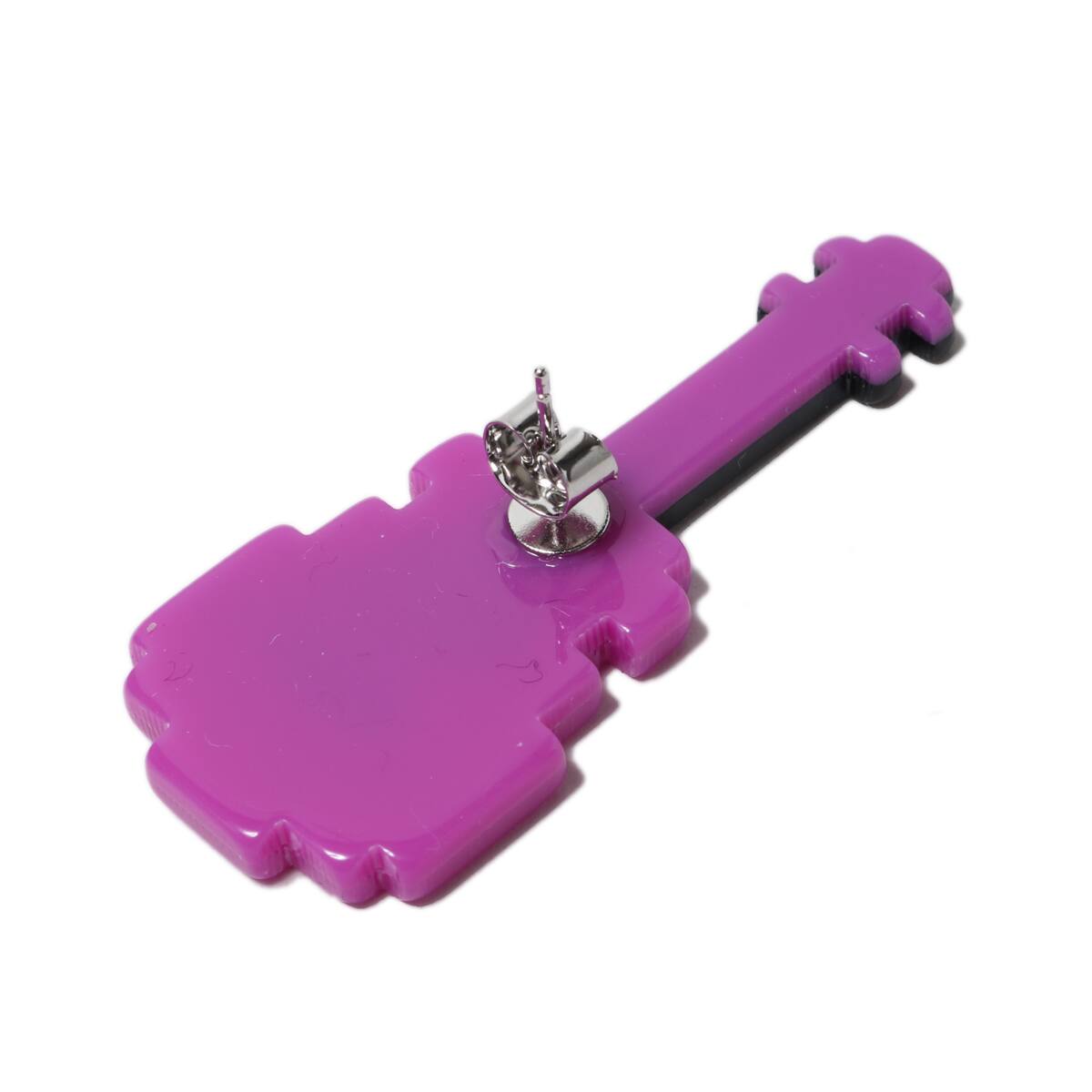 atmos pink デジタルギター ピアス TX PURPLEの画像