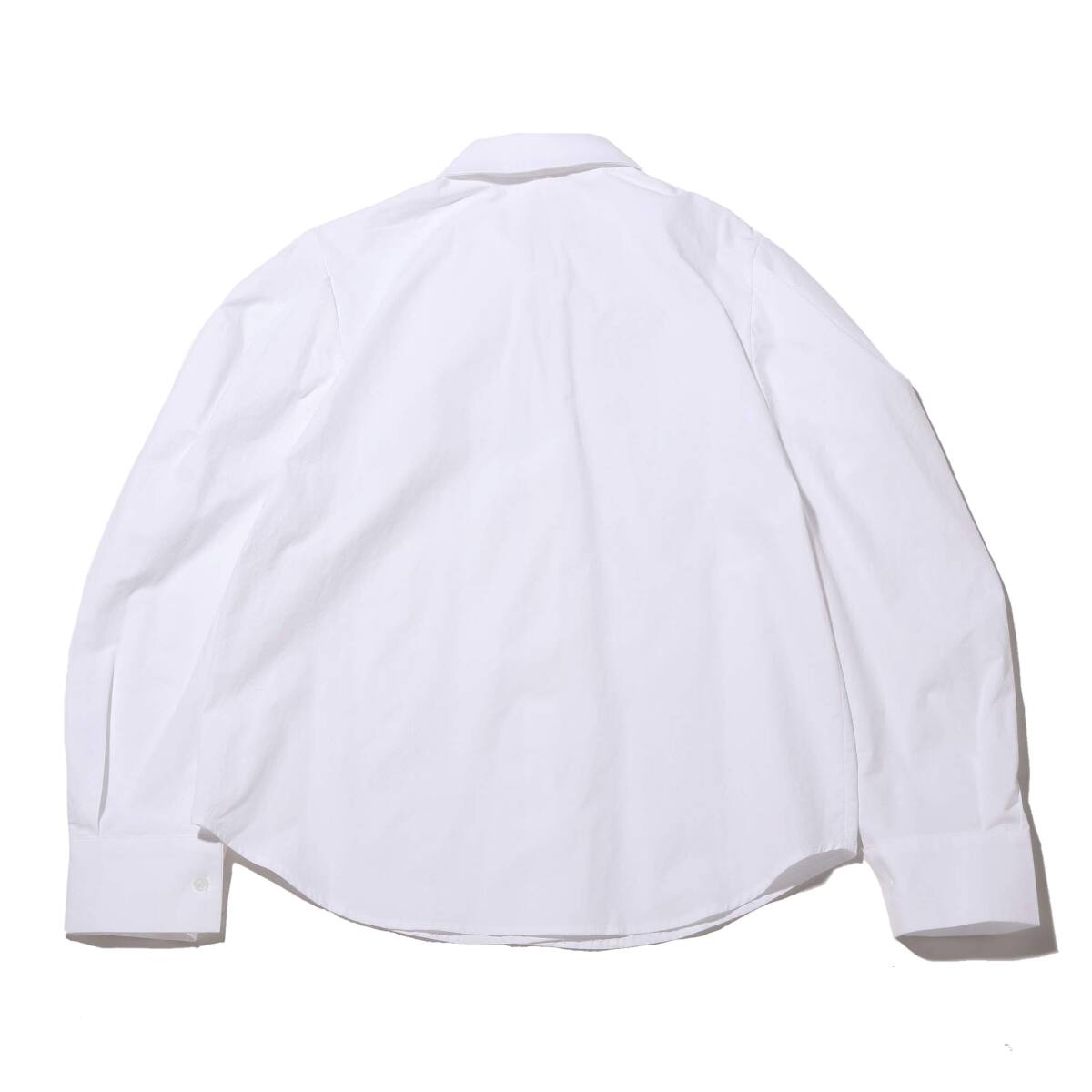 atmos pink パフスリーブ パステル シャツ WHITEの画像