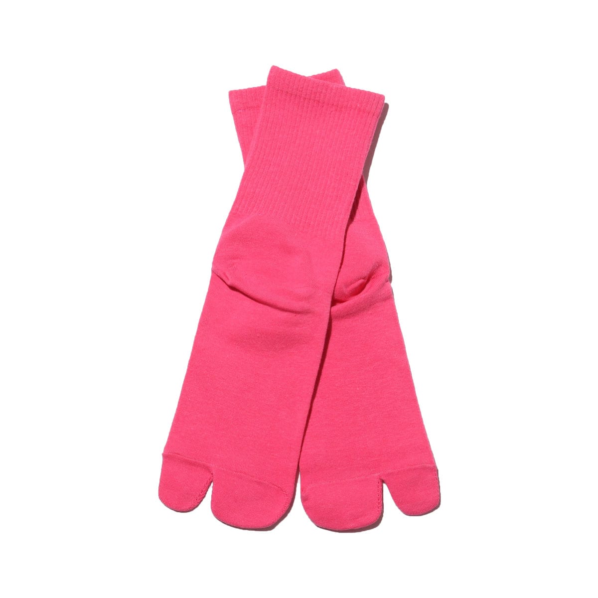 atmos pink カラフル タビ ソックス DARK PINKの画像