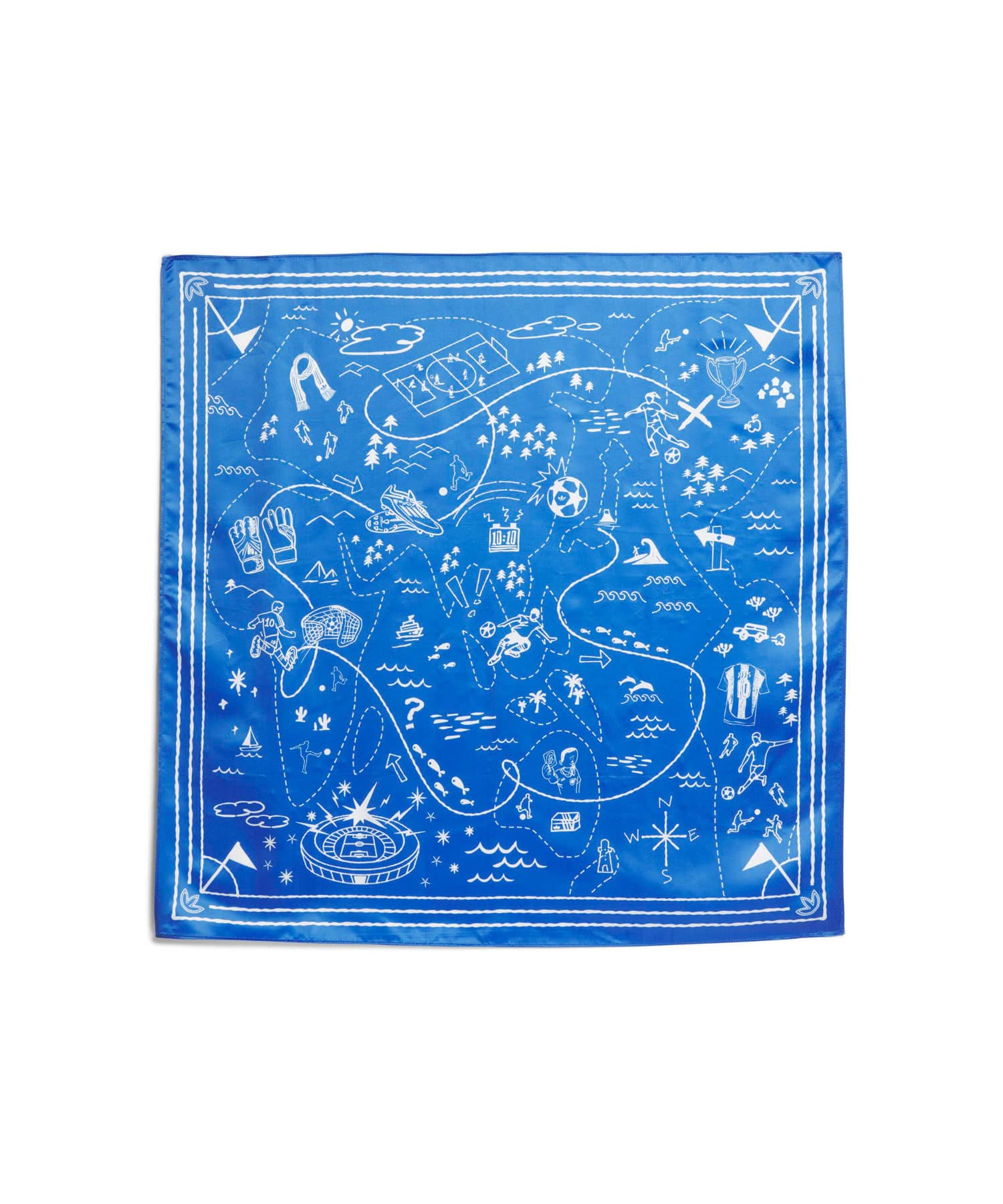 adidas MR PIN&SCARF ブルーの画像