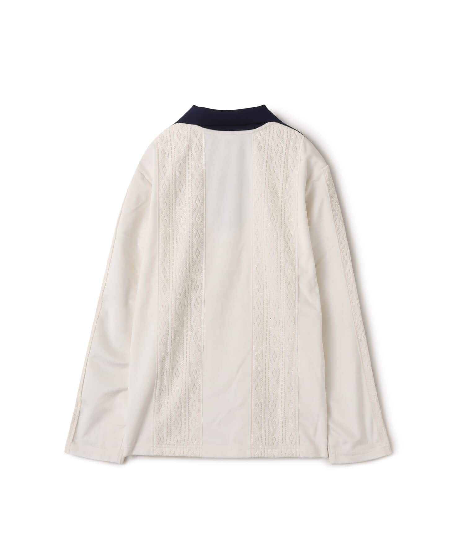 adidas WINTERISED LONGSLEEVE SOCCER JERSEY オフホワイトの画像