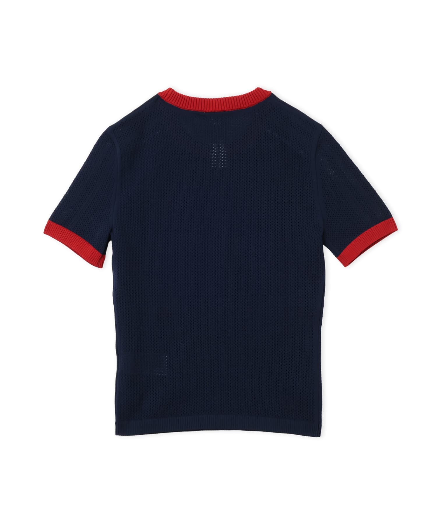adidas MESH CALI TEE ナイトインディゴ/チームビクトリーレッド/ウォームバニラの画像
