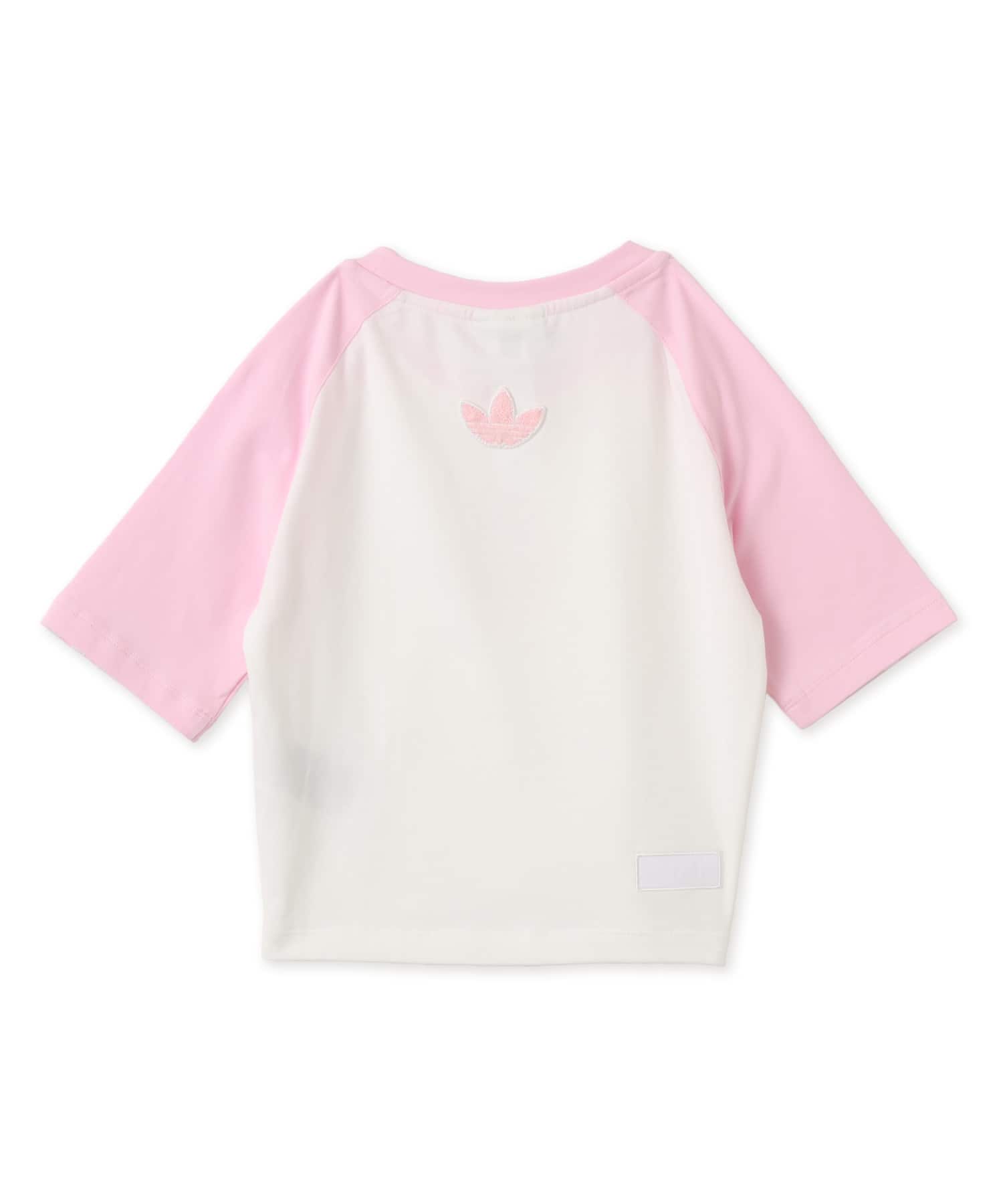 adidas CARE BEARS BABY TEE ホワイト/クリアピンクの画像