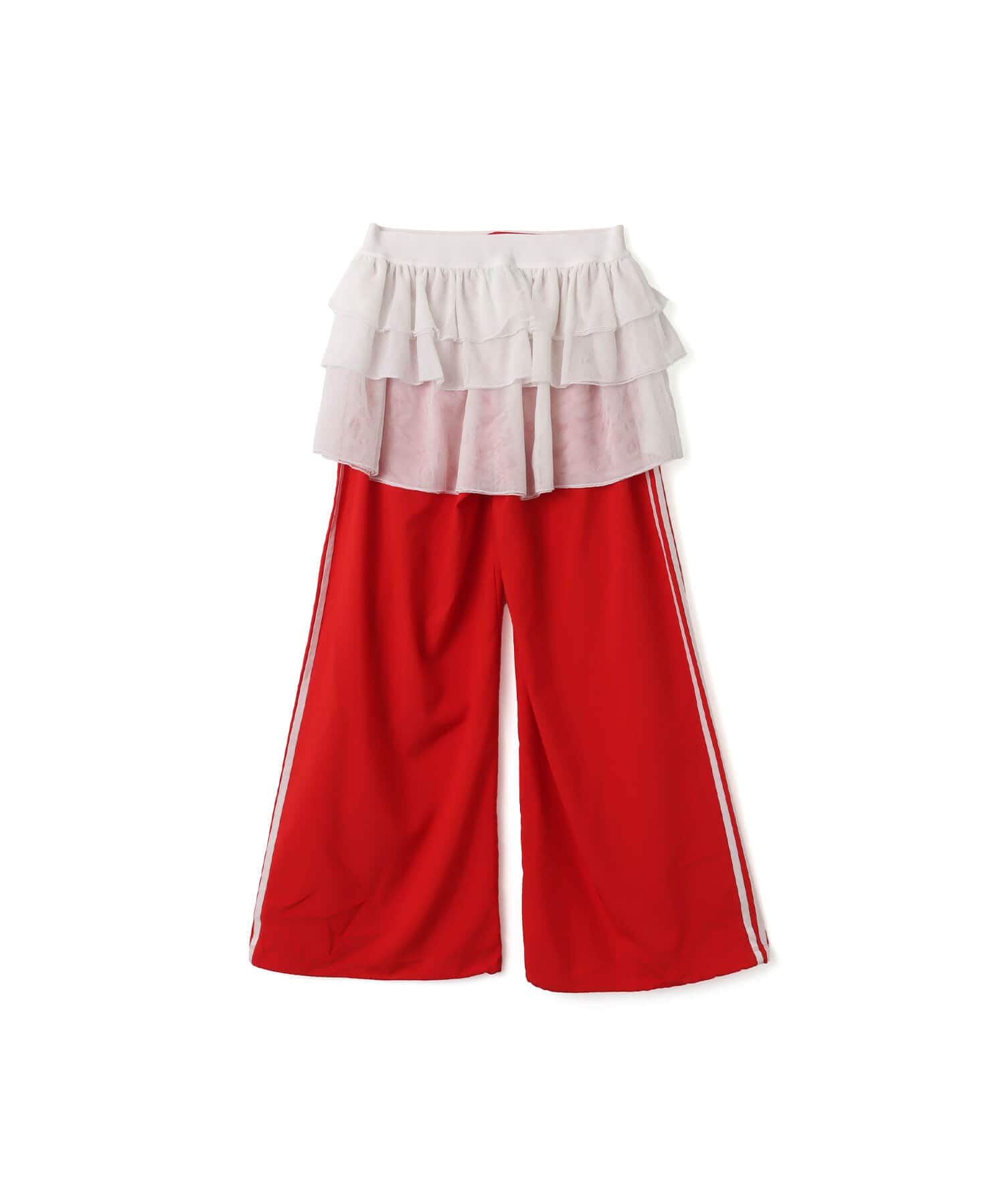 adidas LACE ADILENIUM FB TRACK PANTS ベタースカーレットの画像