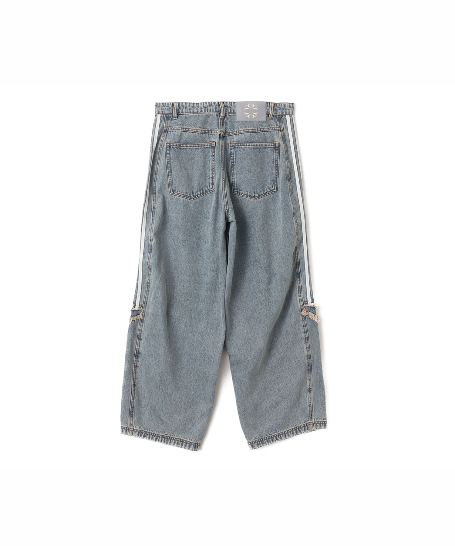 adidas TG WIDE DENIM PANTS インディゴデニムの画像