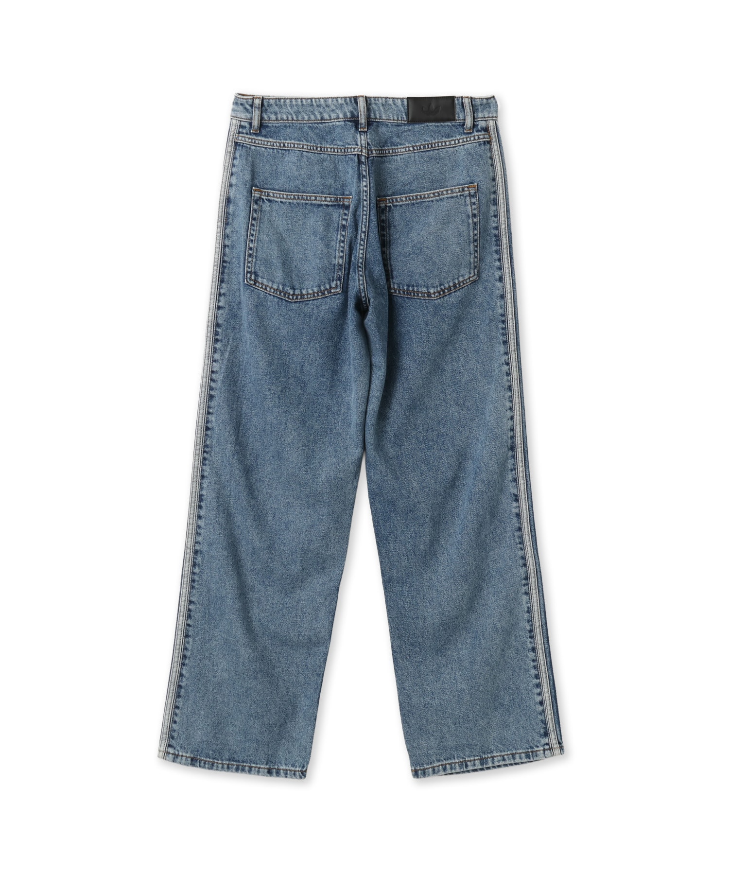 adidas FIREBIRD ADICOLOR DENIM PANTS LIGHT WASH ウォーンブルーデニムの画像