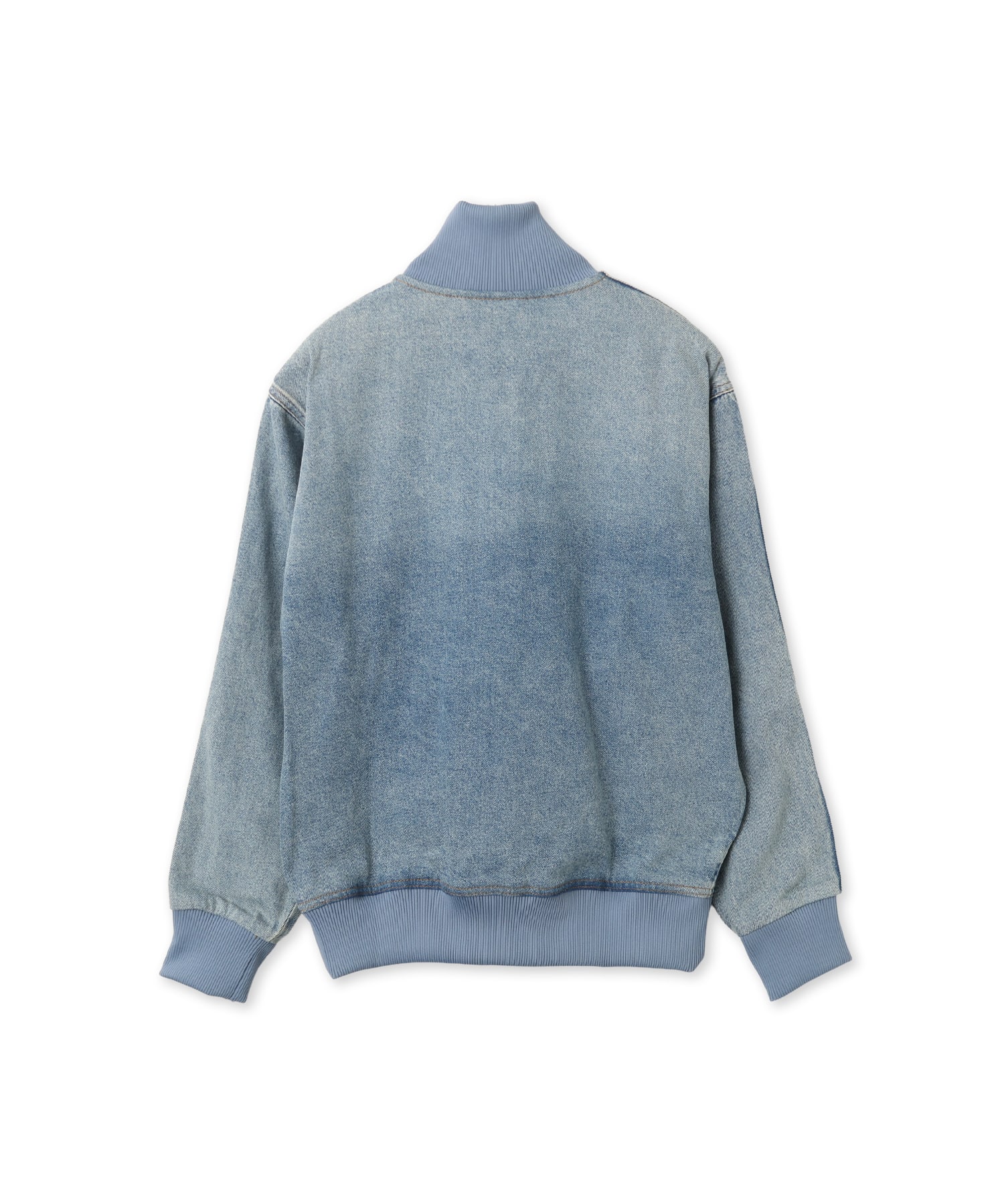 adidas FIREBIRD ADICOLOR DENIM TRACK TOP ウォーンブルーデニムの画像
