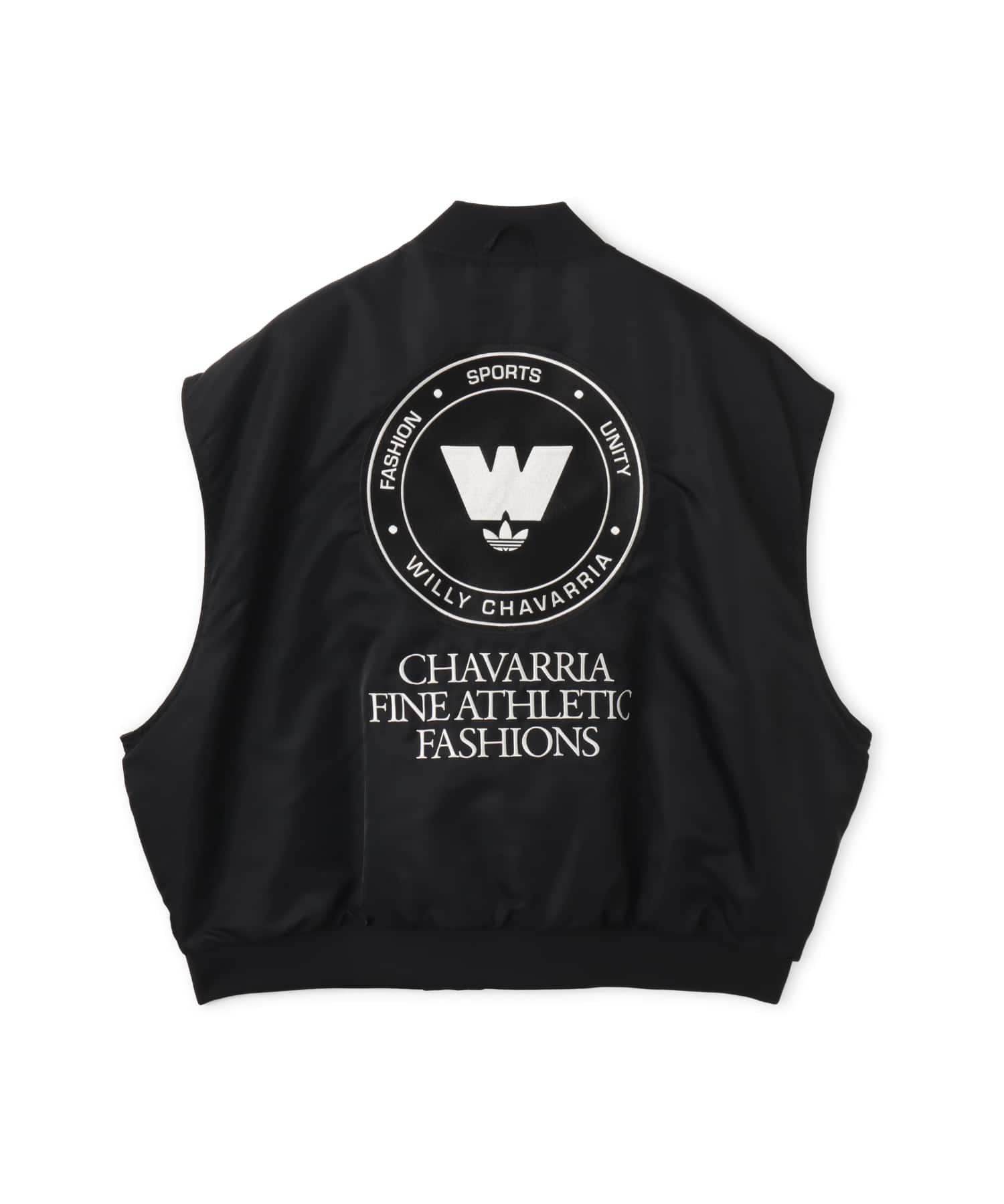 adidas CHAVARRIA PADDED VEST ブラックの画像