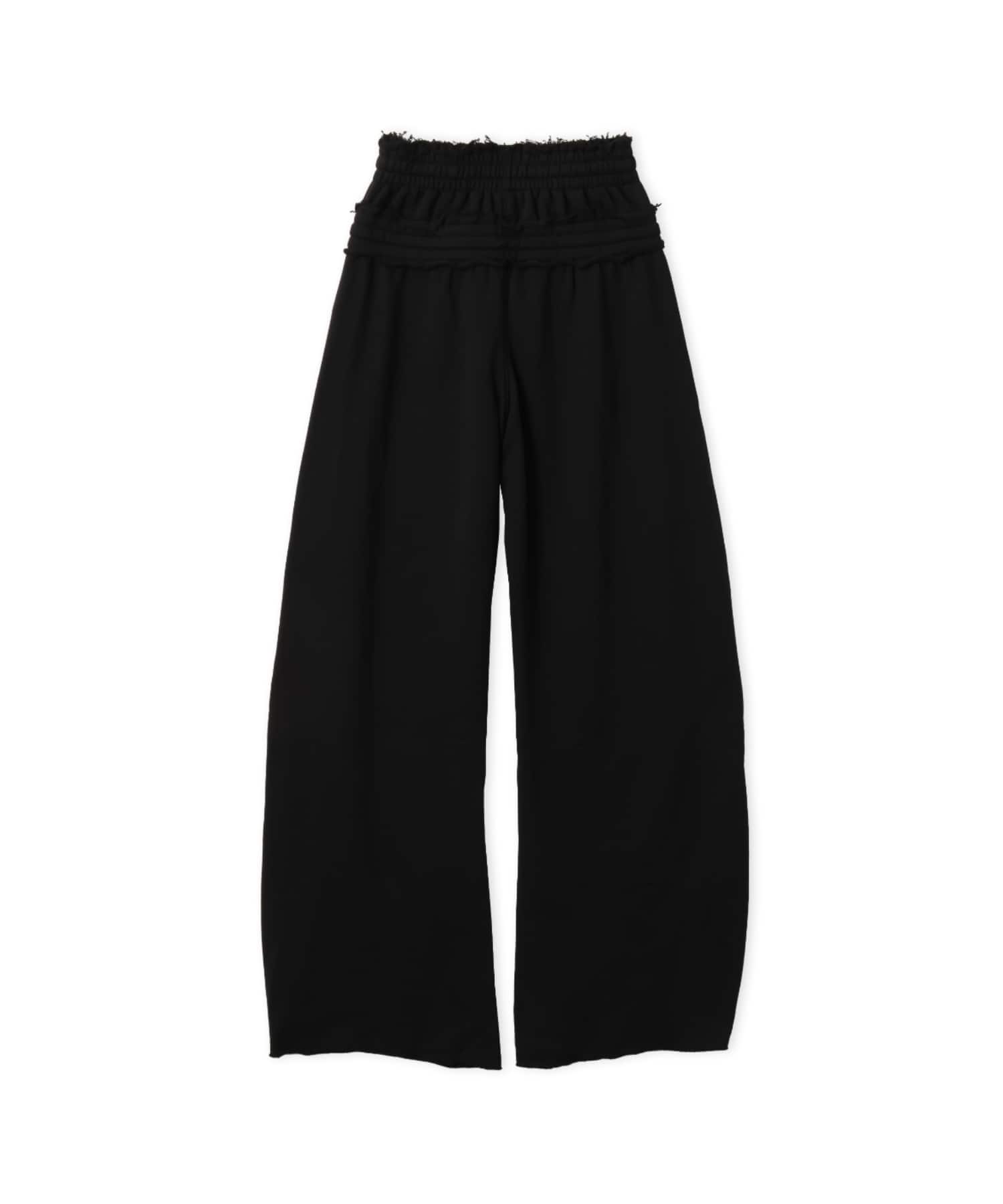 adidas SST DOUBLE WAISTED PANT ブラックの画像