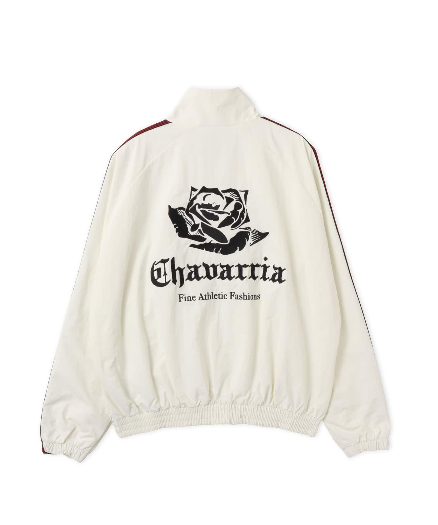 ゆのちゃ様　 Embroidery zipトラックジャケット adidas CHAVARRIA WOVEN TRACK JACKET オフホワイト（アディダス