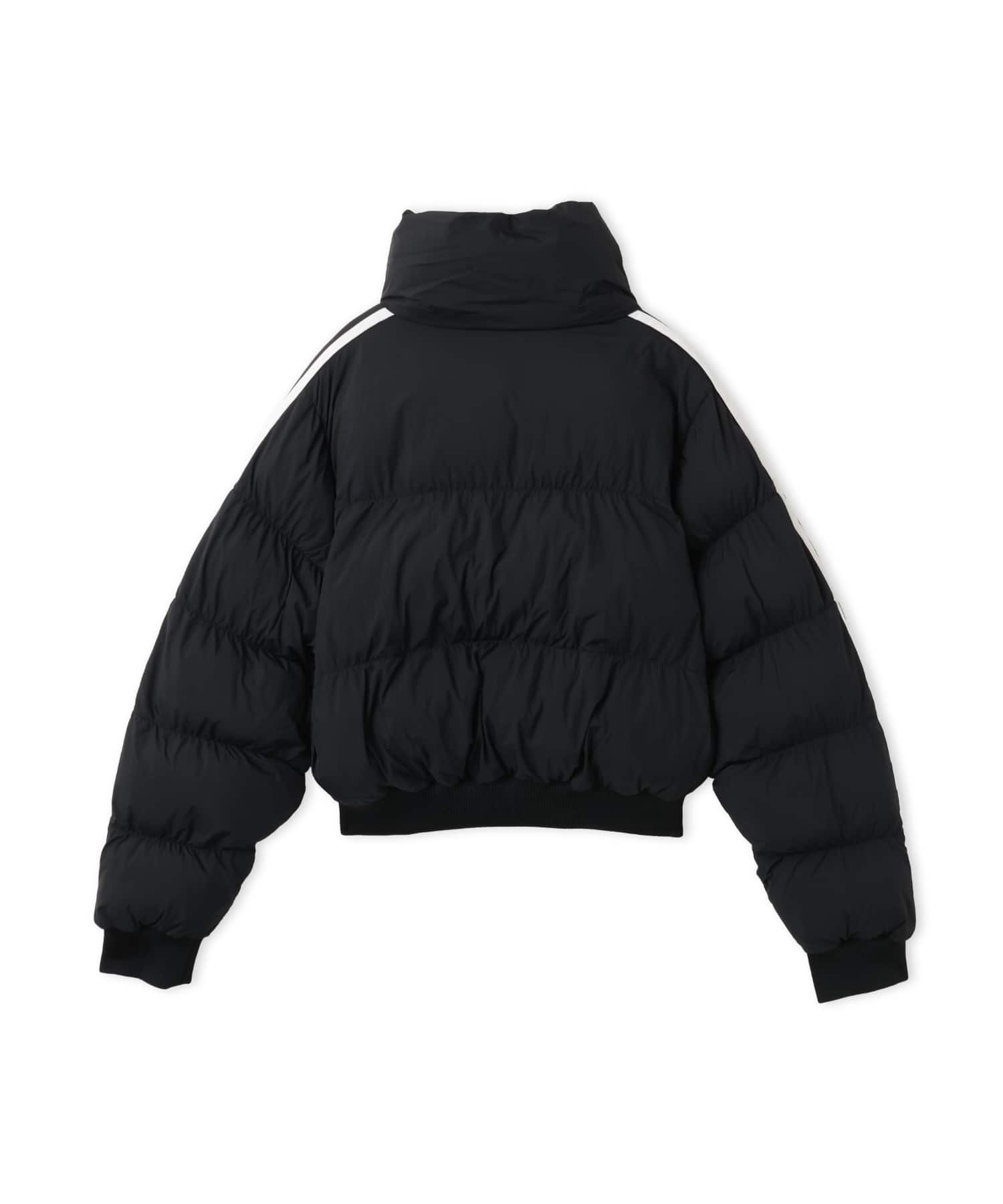 adidas ADICOLOR SHORT PUFFER JACKET ブラックの画像