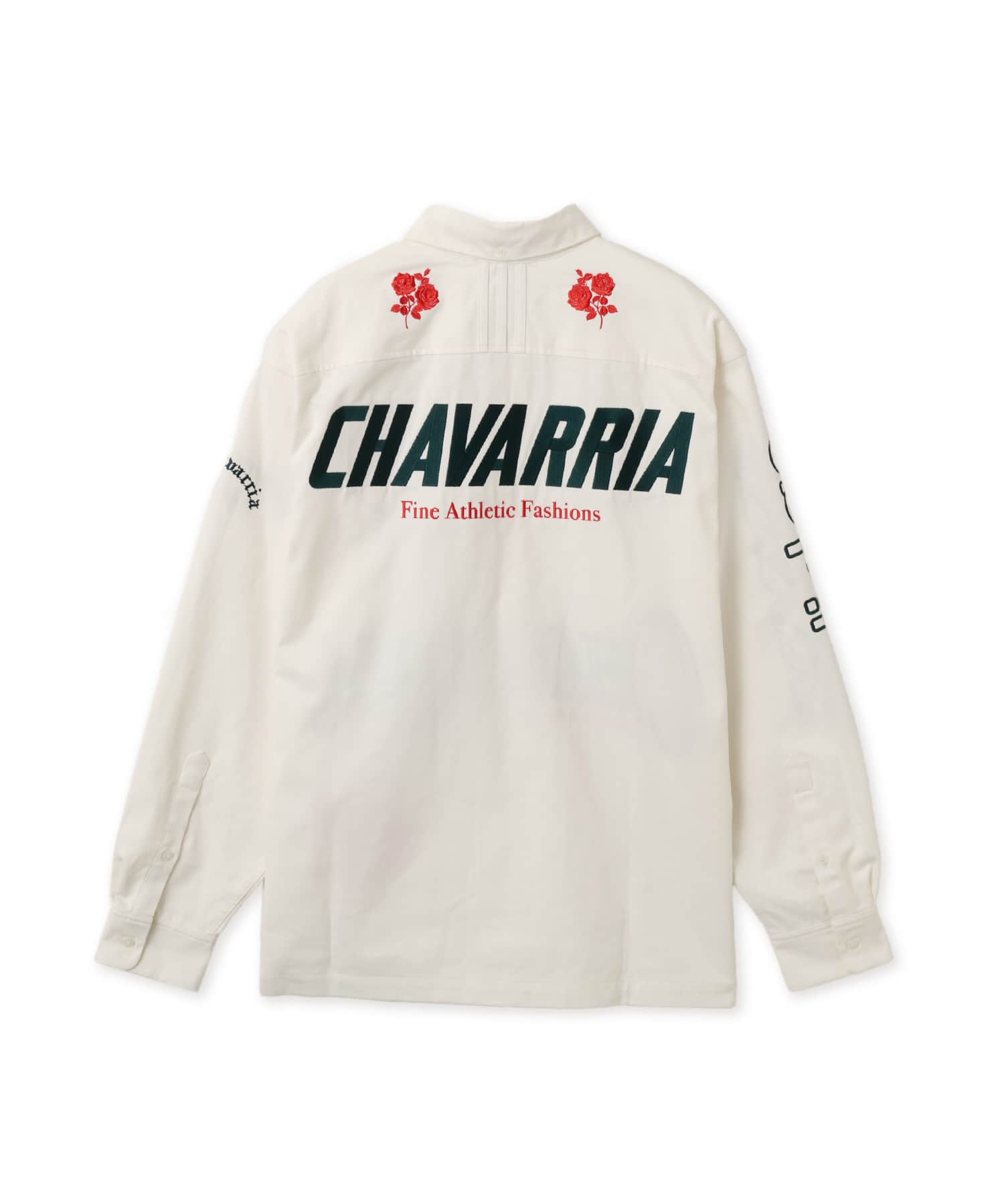 adidas CHAVARRIA BUTTON UP SHIRT オフホワイトの画像