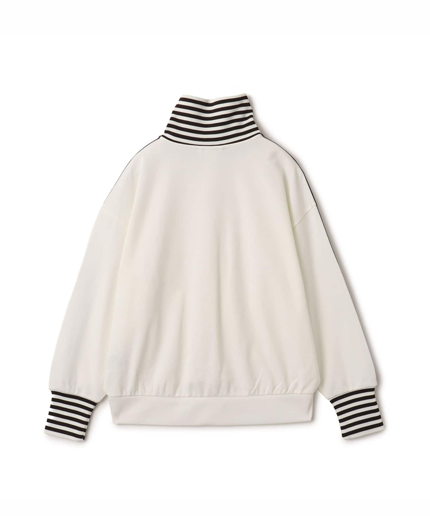 adidas VINTAGE TRACK TOP OG STRIPED RIB オフホワイトの画像