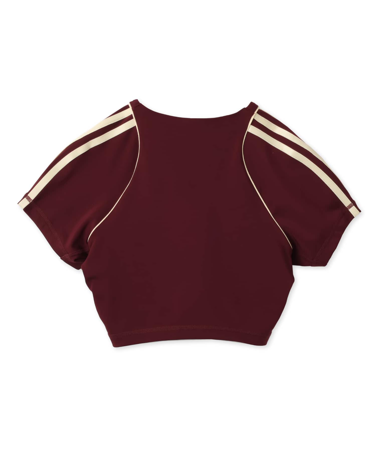 adidas OG SPORT SUPERSTAR TSHIRTS BRA マルーンの画像