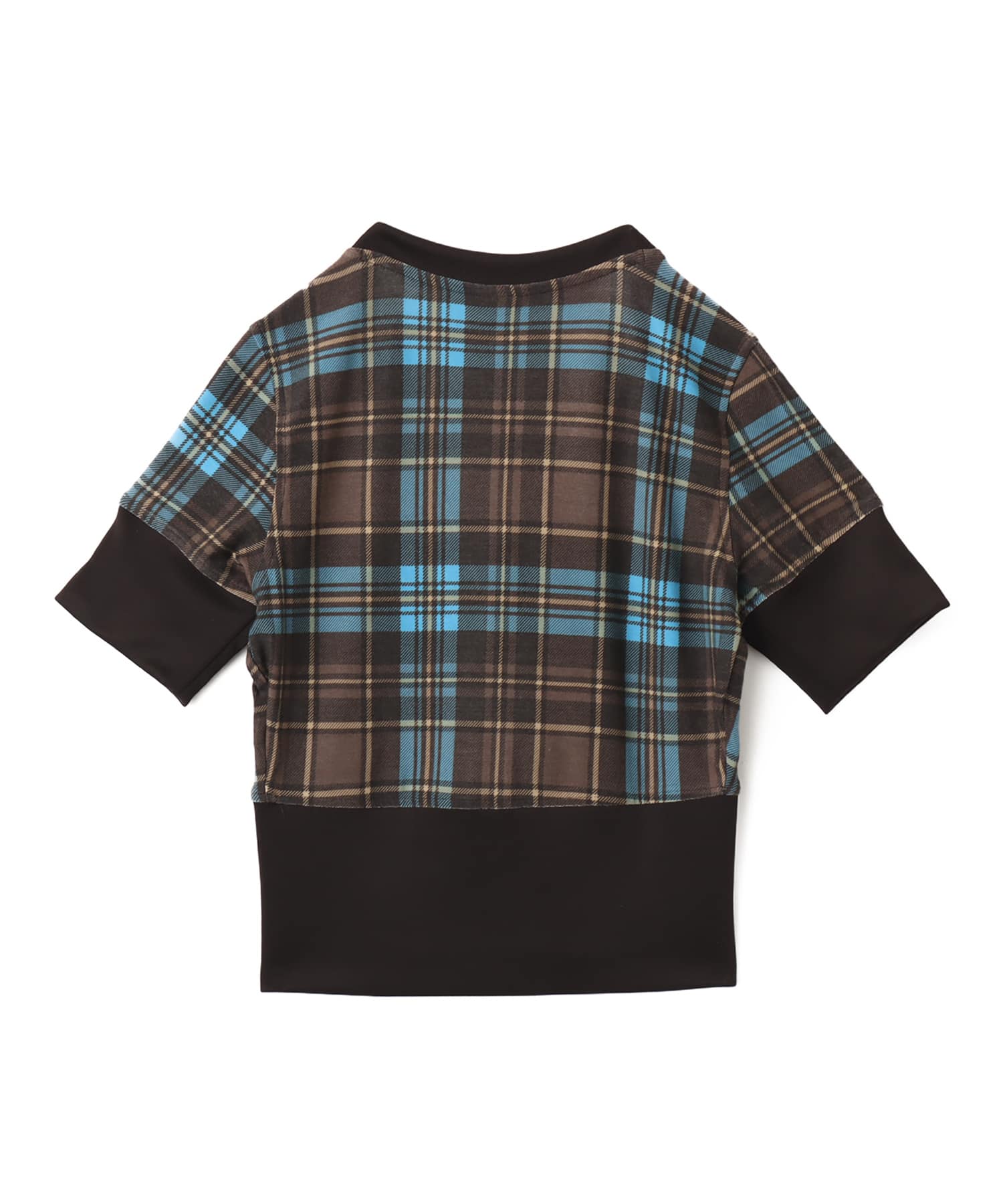 adidas CHECKED V-NECK SHIRT WITH BUTTONS マルチカラーの画像