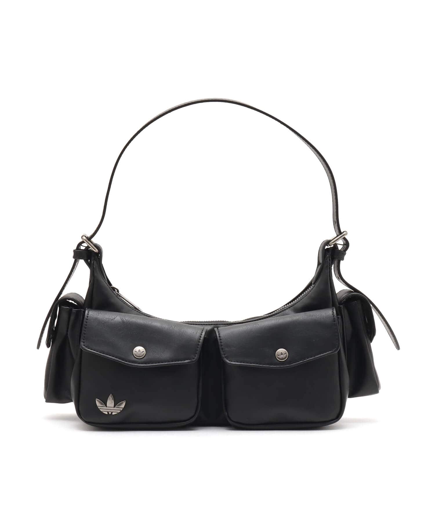 adidas CLASSIC SPORT SHOULDER BAG ブラックの画像