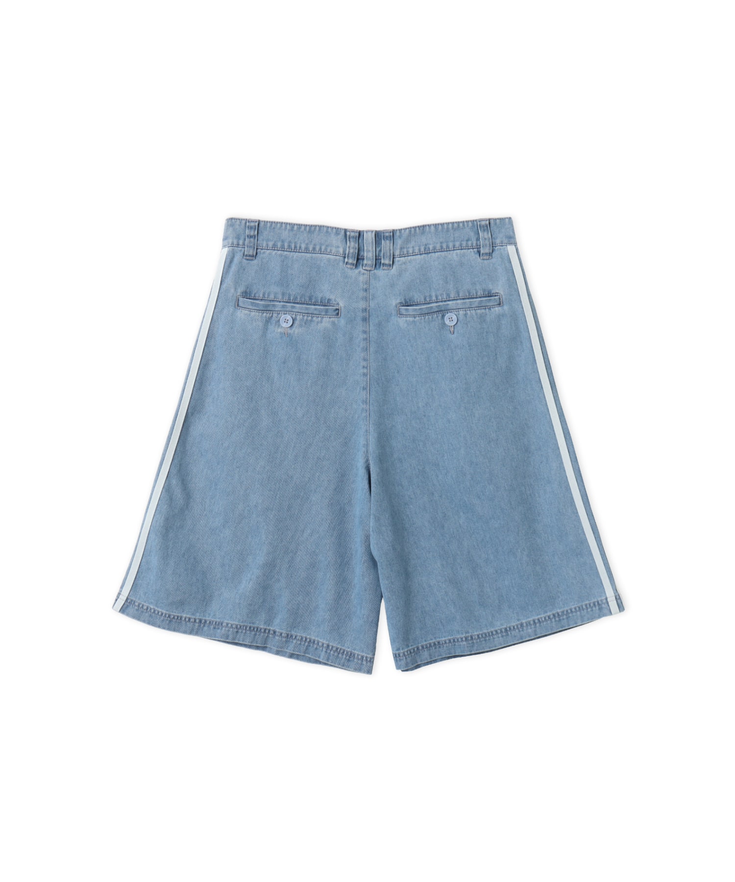 adidas DENIM SHORTS ライトブルーの画像